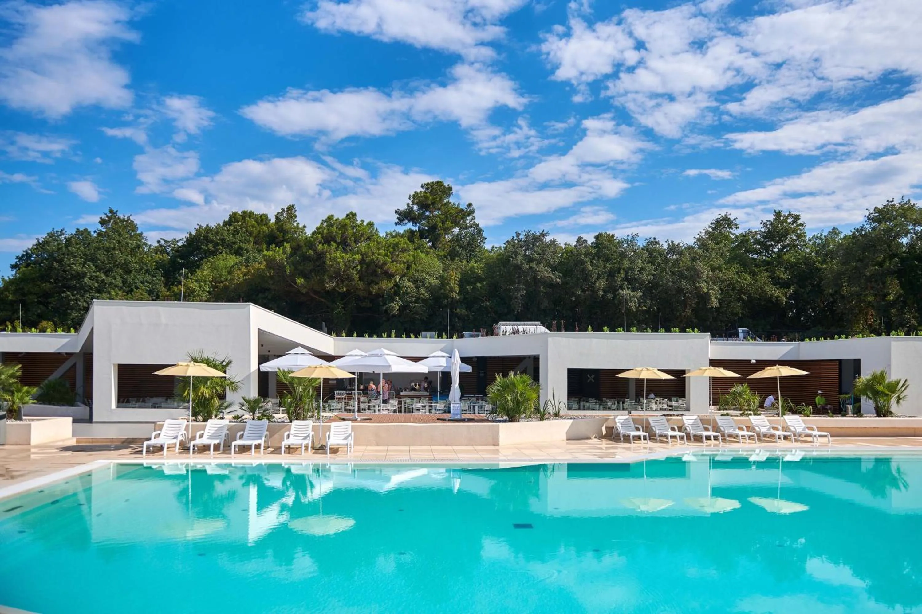 Swimming pool in Camping Stella Maris Mobile Homes