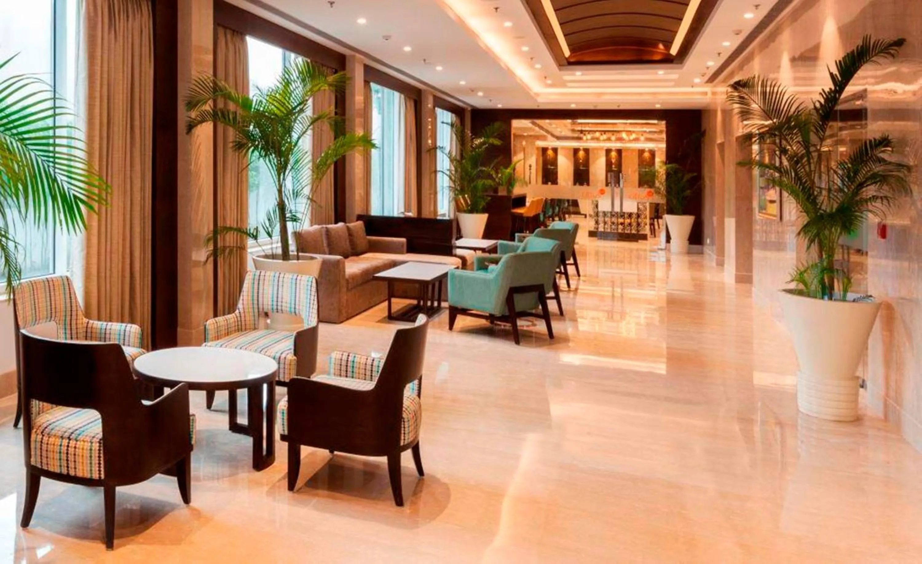 Lobby or reception in Lemon Tree Hotel Lucknow
