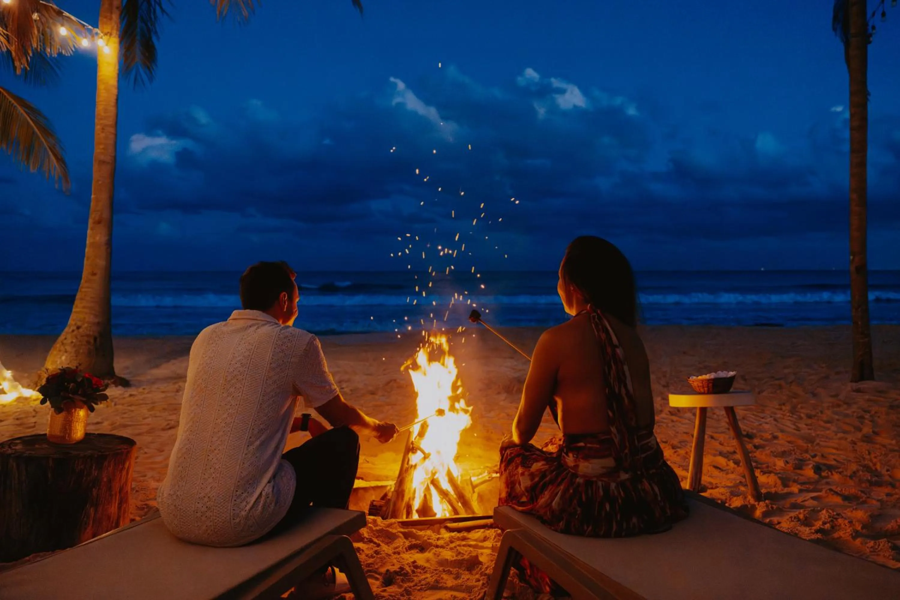 Beach in Petit Lafitte Beach Front Hotel & Bungalows
