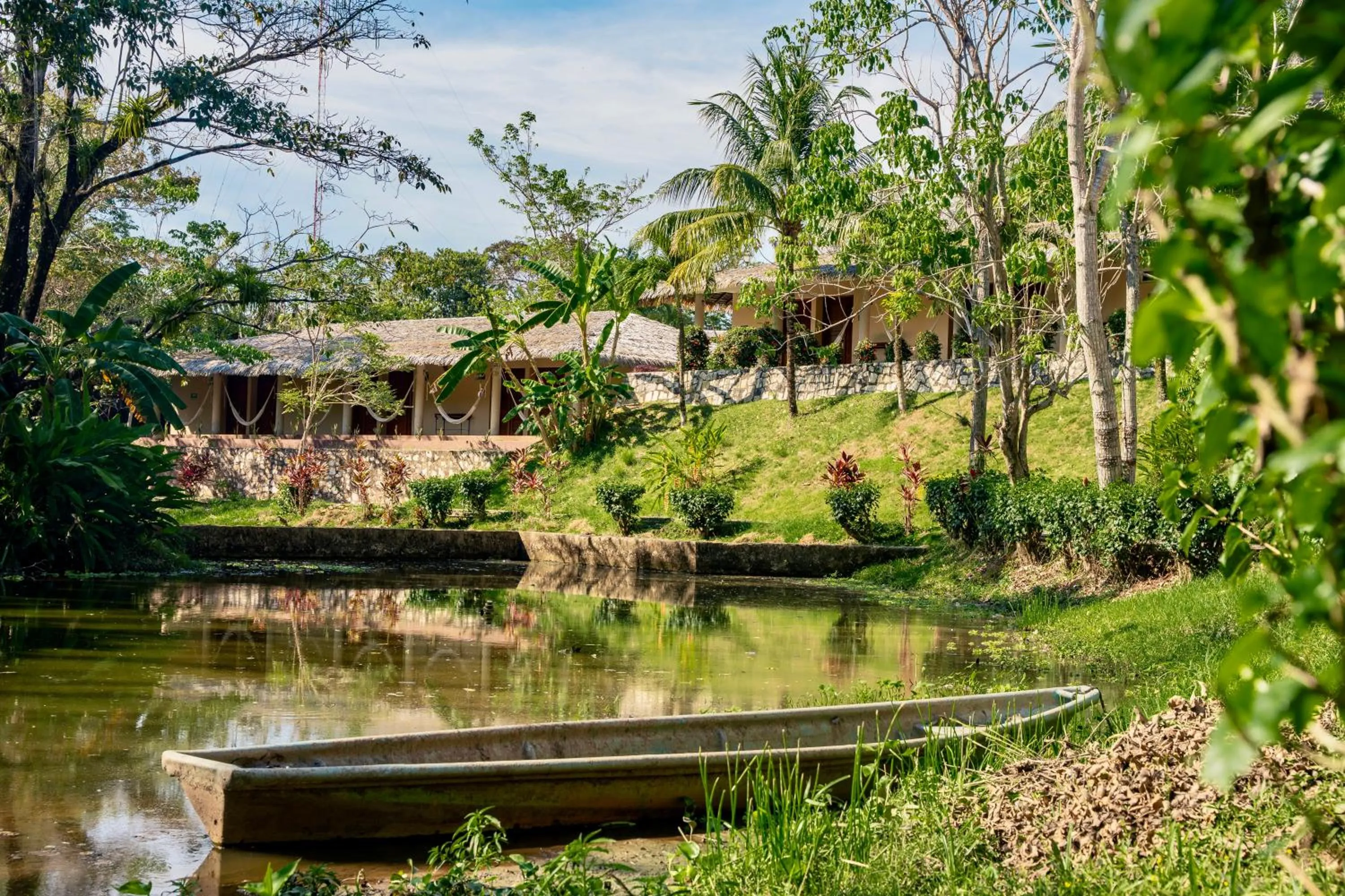 Garden in Hotel Villa Mercedes Palenque
