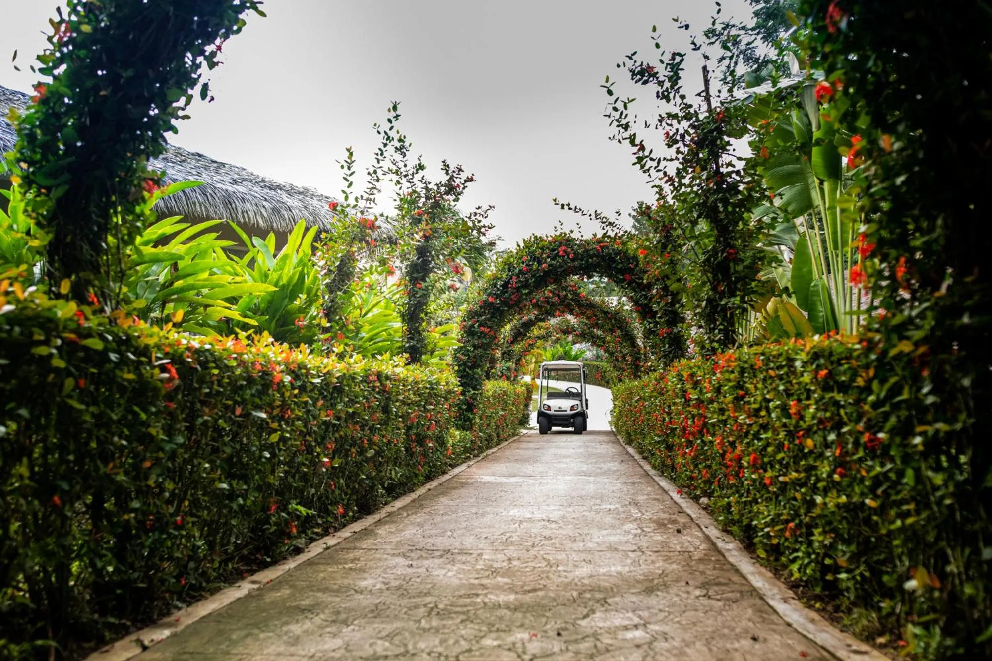 Facade/entrance in Hotel Villa Mercedes Palenque