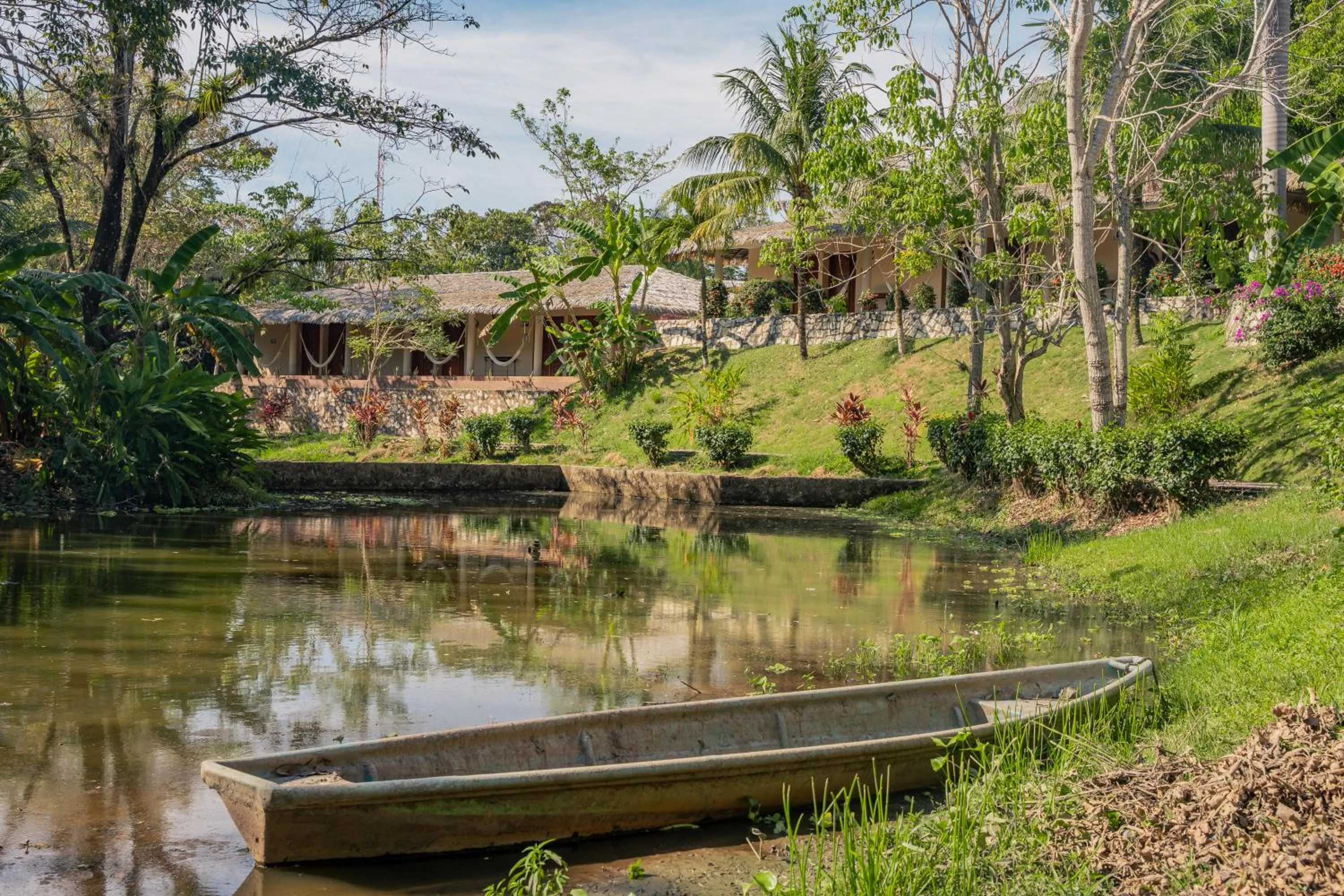 Garden in Hotel Villa Mercedes Palenque