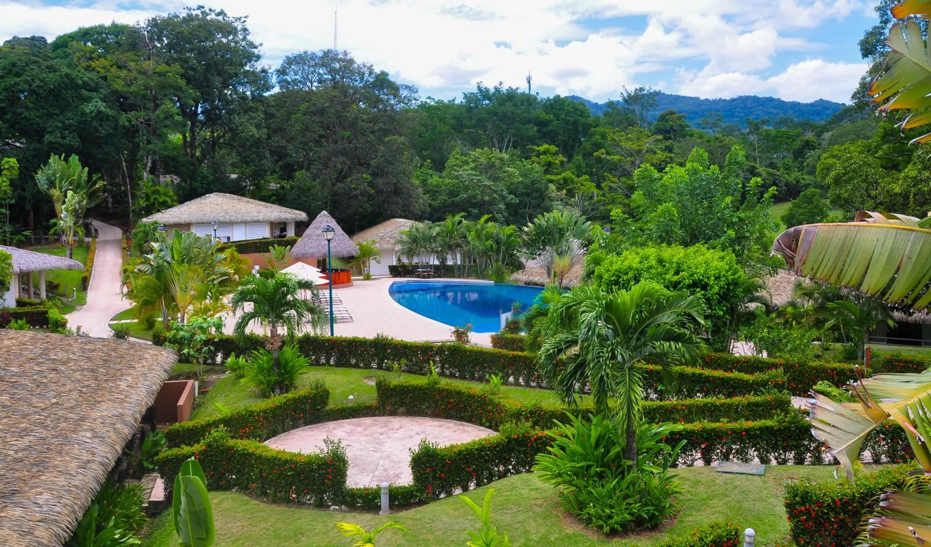 Garden in Hotel Villa Mercedes Palenque