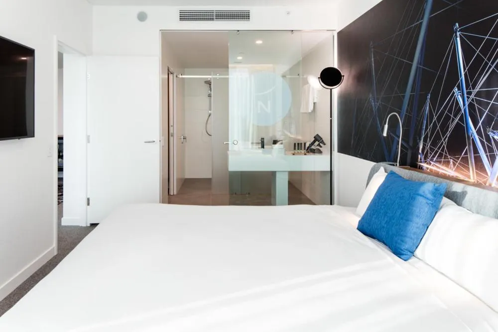 Bed in Novotel Brisbane South Bank