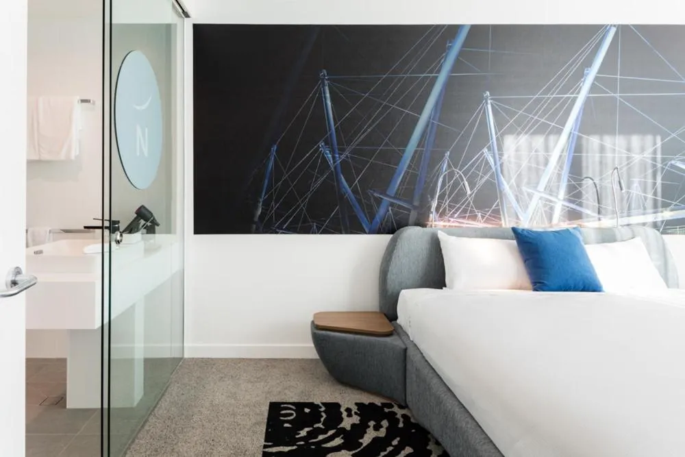 Bed in Novotel Brisbane South Bank