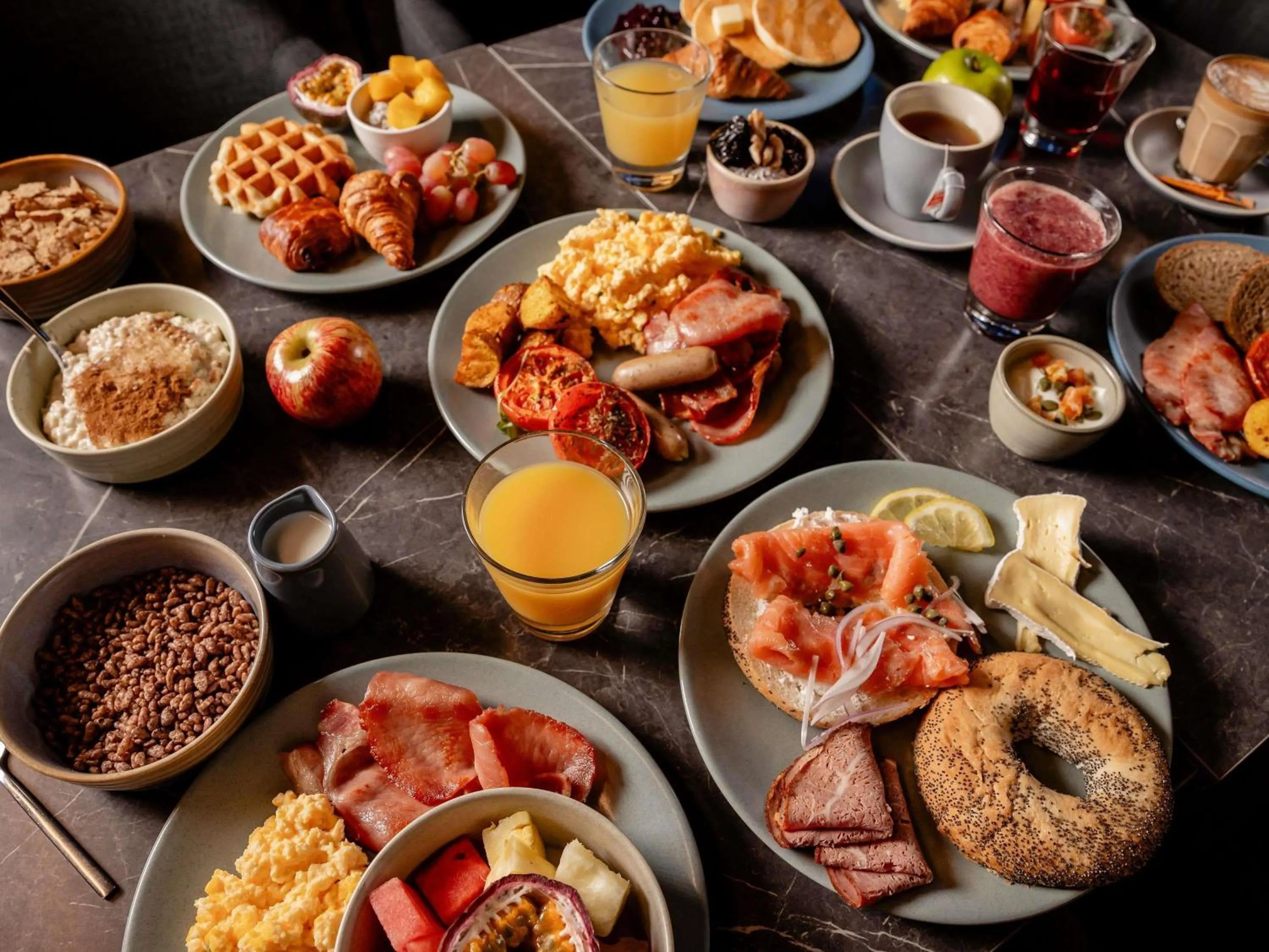 Breakfast in Novotel Brisbane South Bank