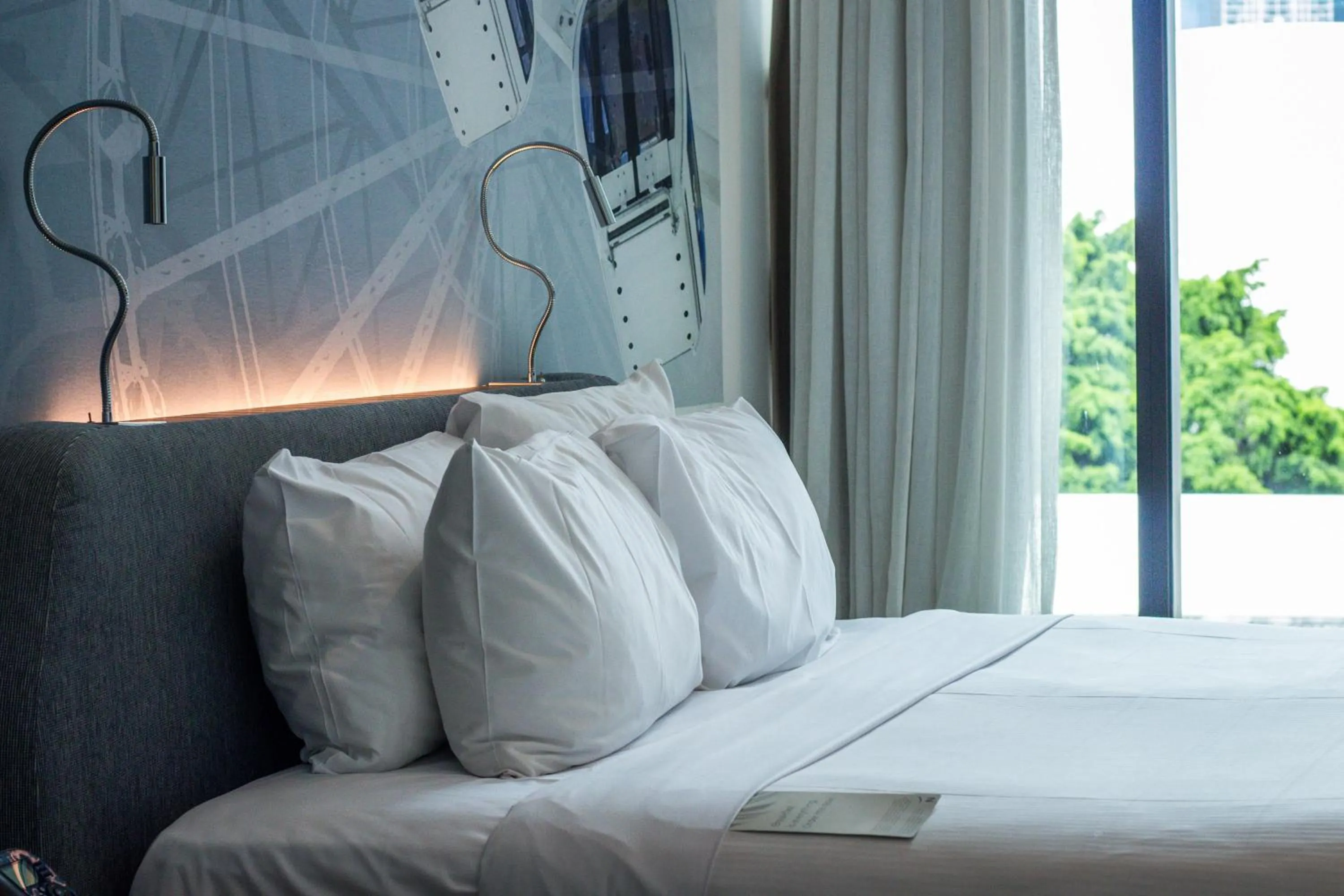 Bed in Novotel Brisbane South Bank