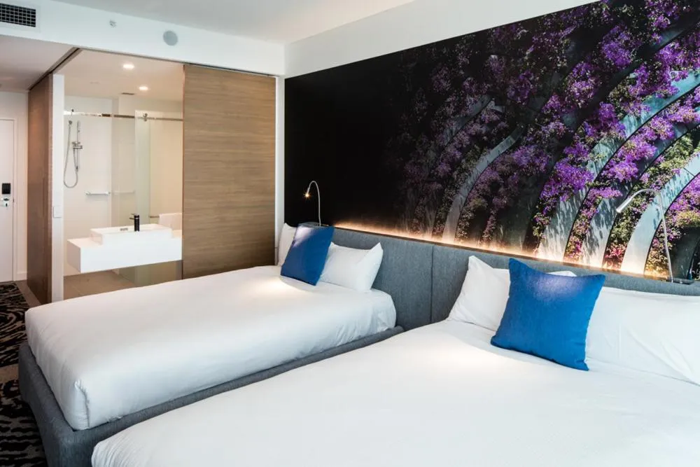 Bed in Novotel Brisbane South Bank