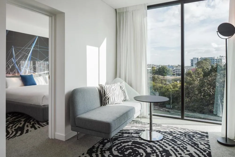 Bed in Novotel Brisbane South Bank