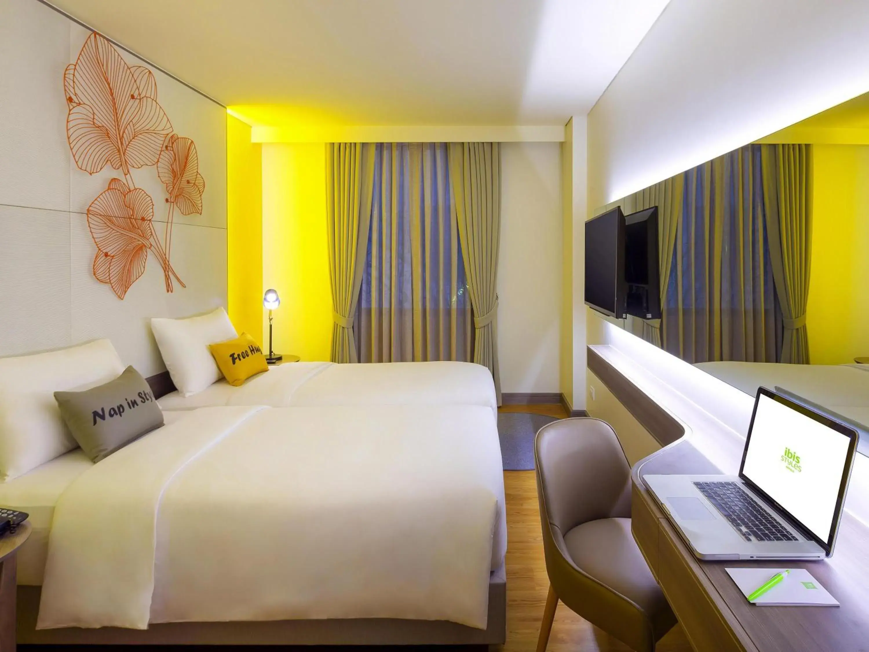 Standard Twin Room in ibis Styles Siem Reap Standard Twin Room in ibis Styles Siem Reap