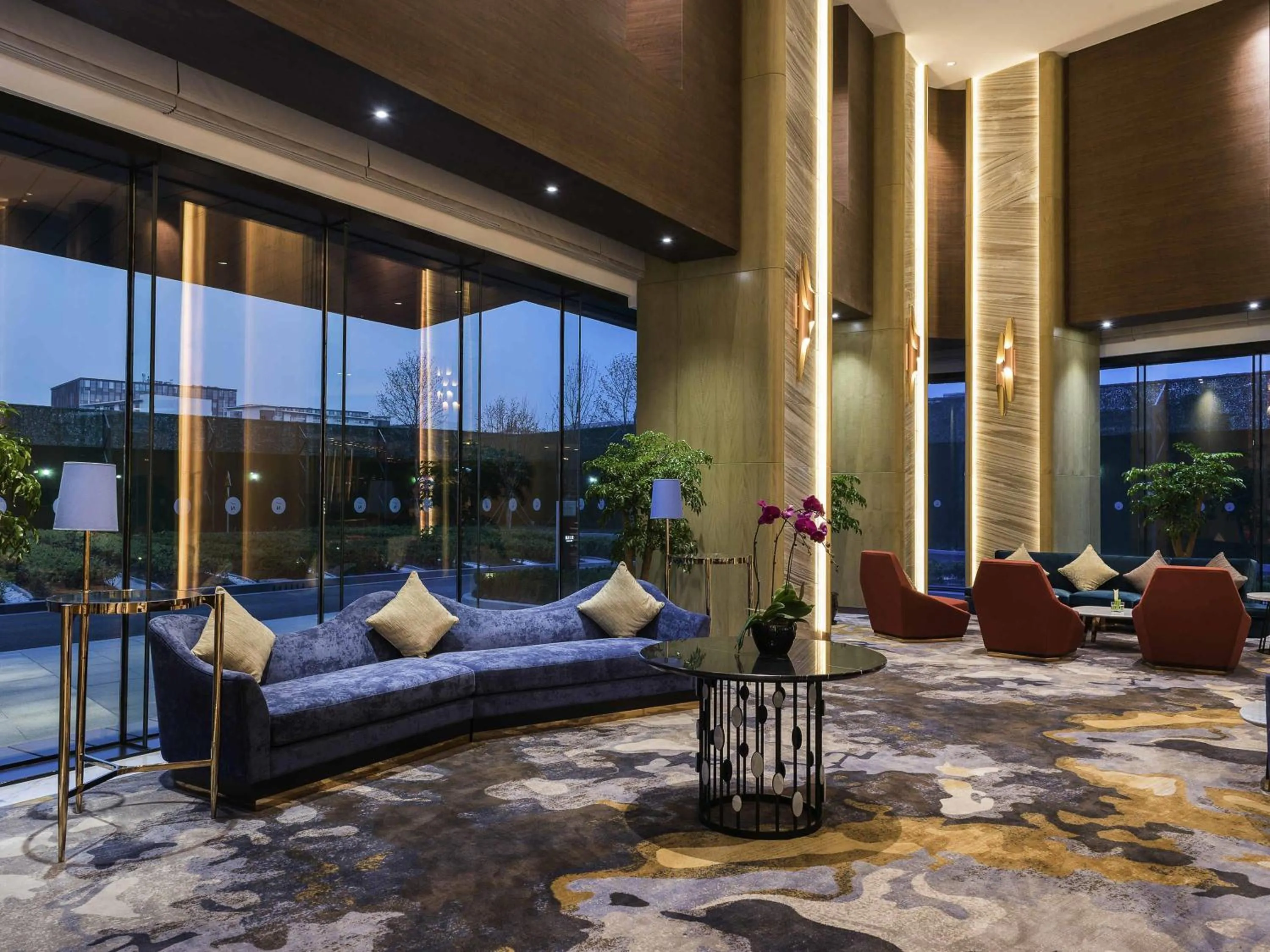 Lounge or bar in Novotel Shanghai Hongqiao