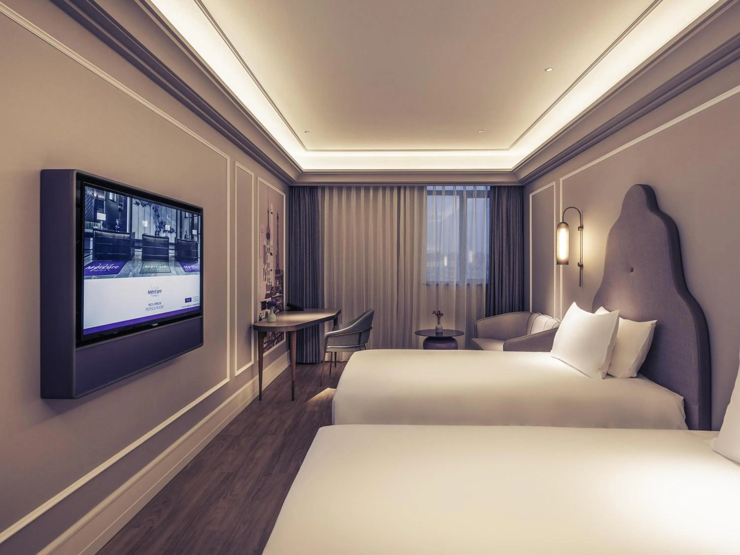 Bedroom, Bed in Mercure Shanghai Hongqiao SOHO