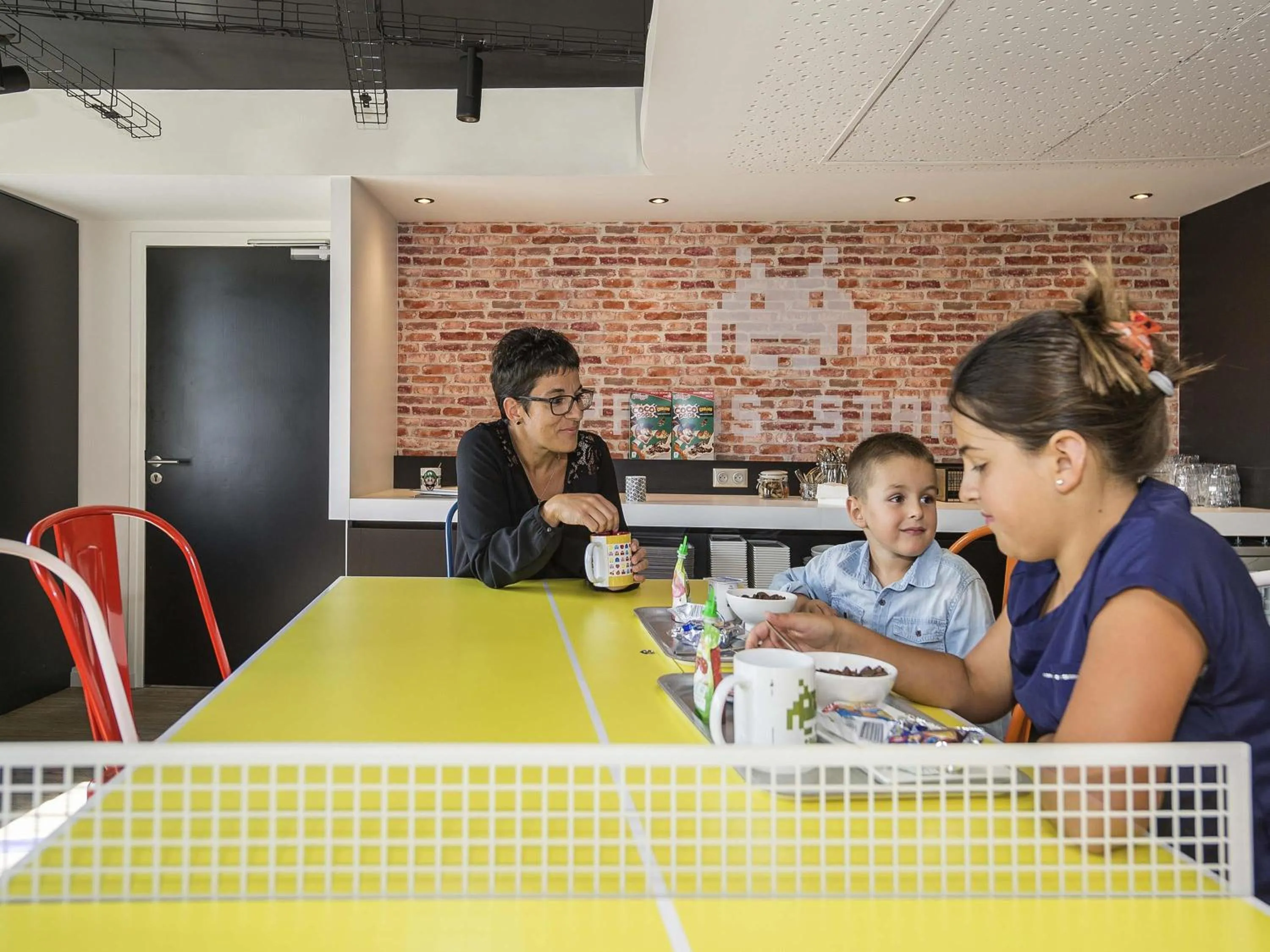 Breakfast in ibis Styles Lyon Bron Eurexpo