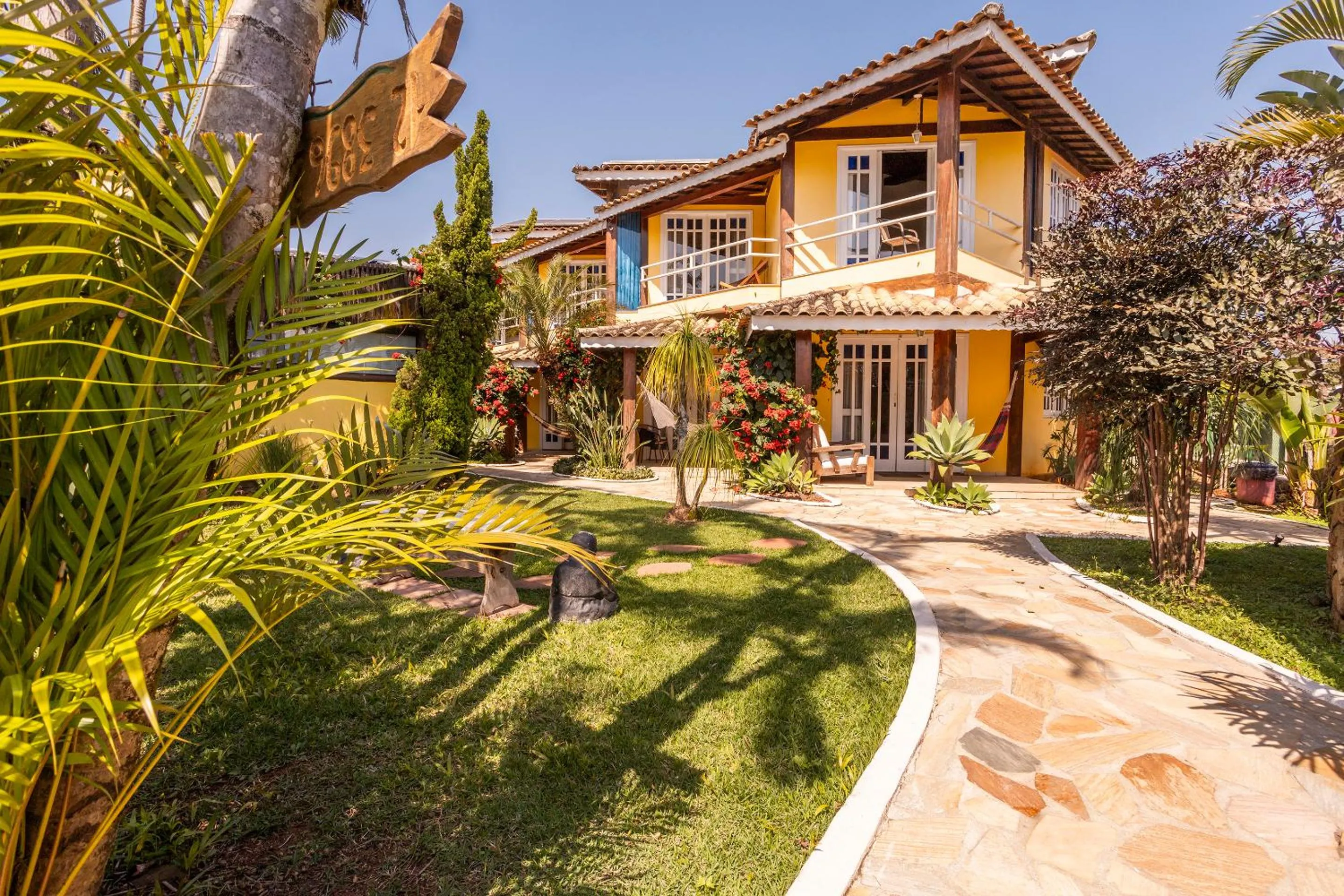 Facade/entrance in Pousada Bonns Ventos