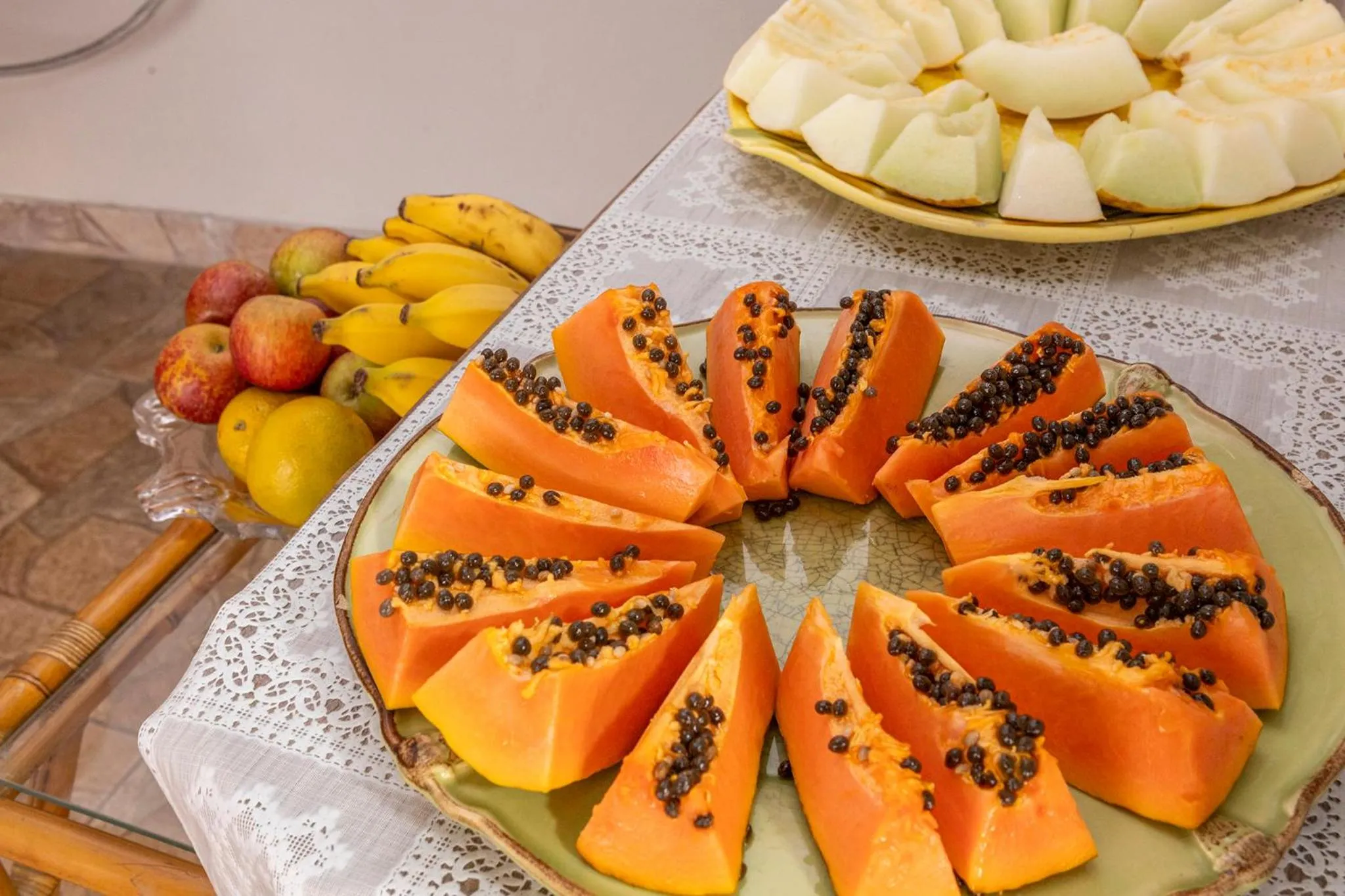 Breakfast in Pousada Bonns Ventos