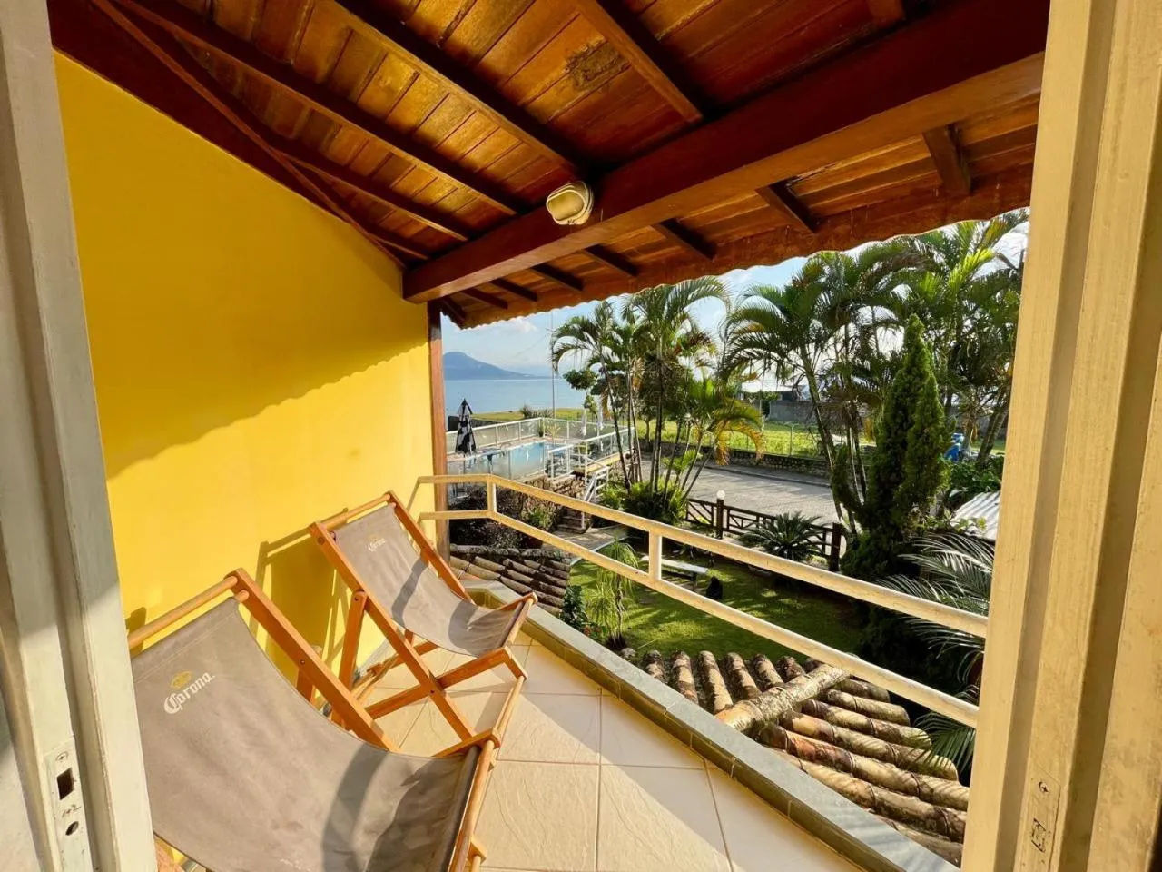 Balcony/Terrace in Pousada Bonns Ventos