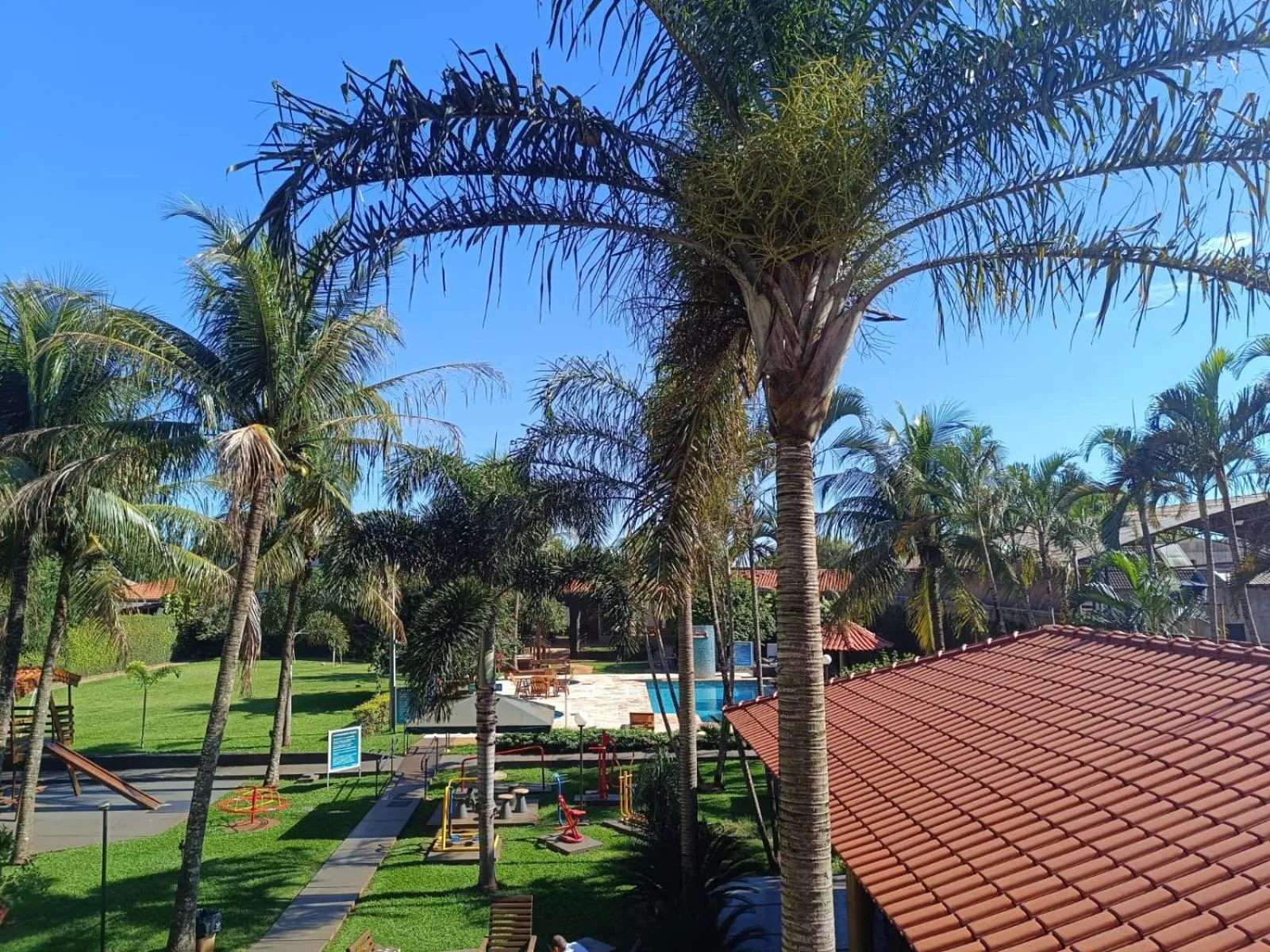 Garden view in Hotel GAPH Maringa - Economico Mini Resort