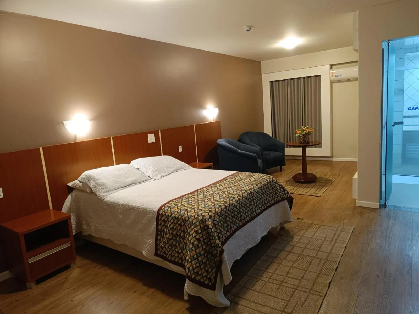 Bed in Hotel GAPH Maringa - Economico Mini Resort