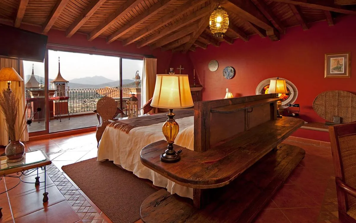 Balcony/Terrace, Bed in Porton del Cielo