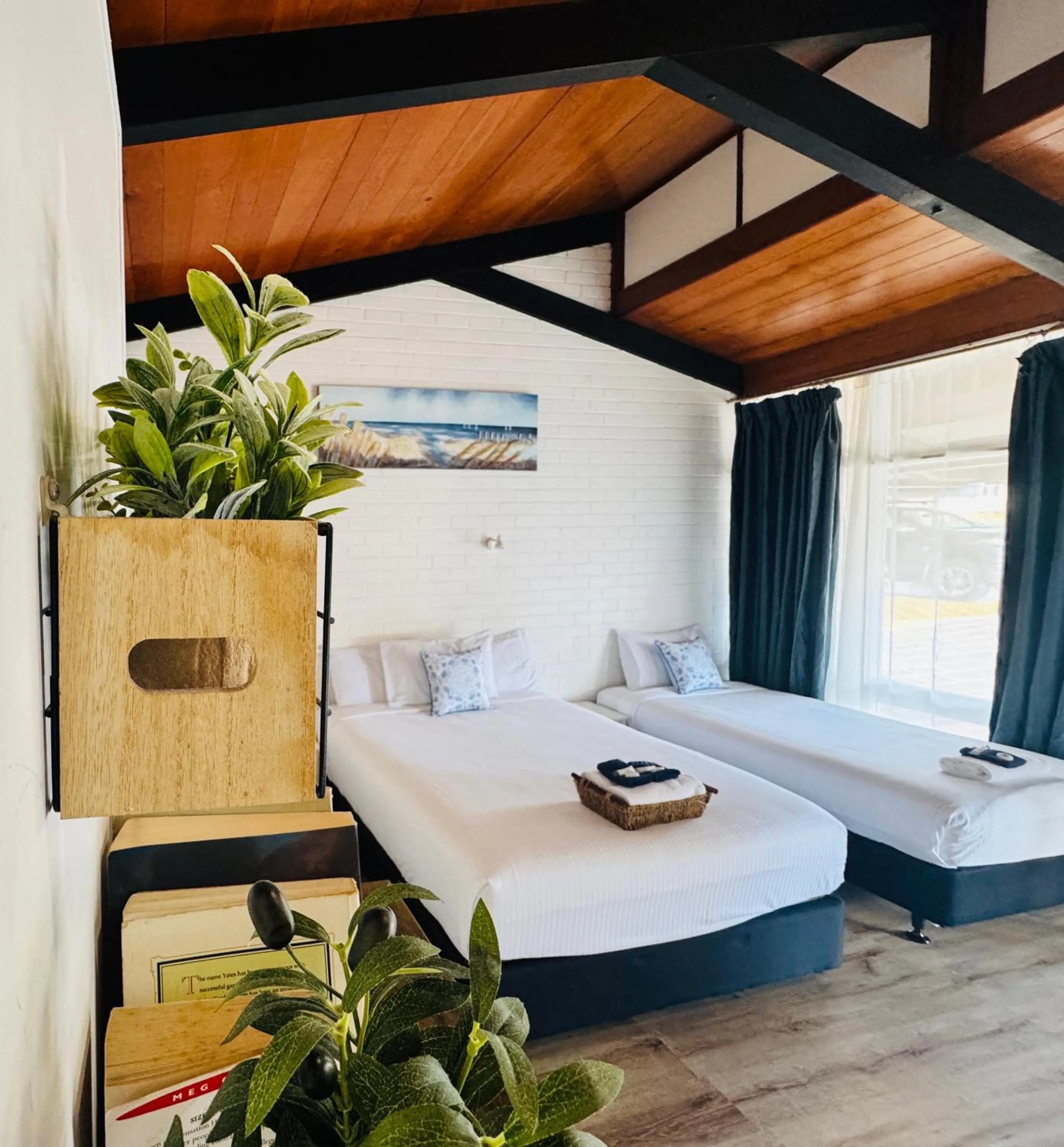 Bedroom, Bed in Jetty Motel The Entrance