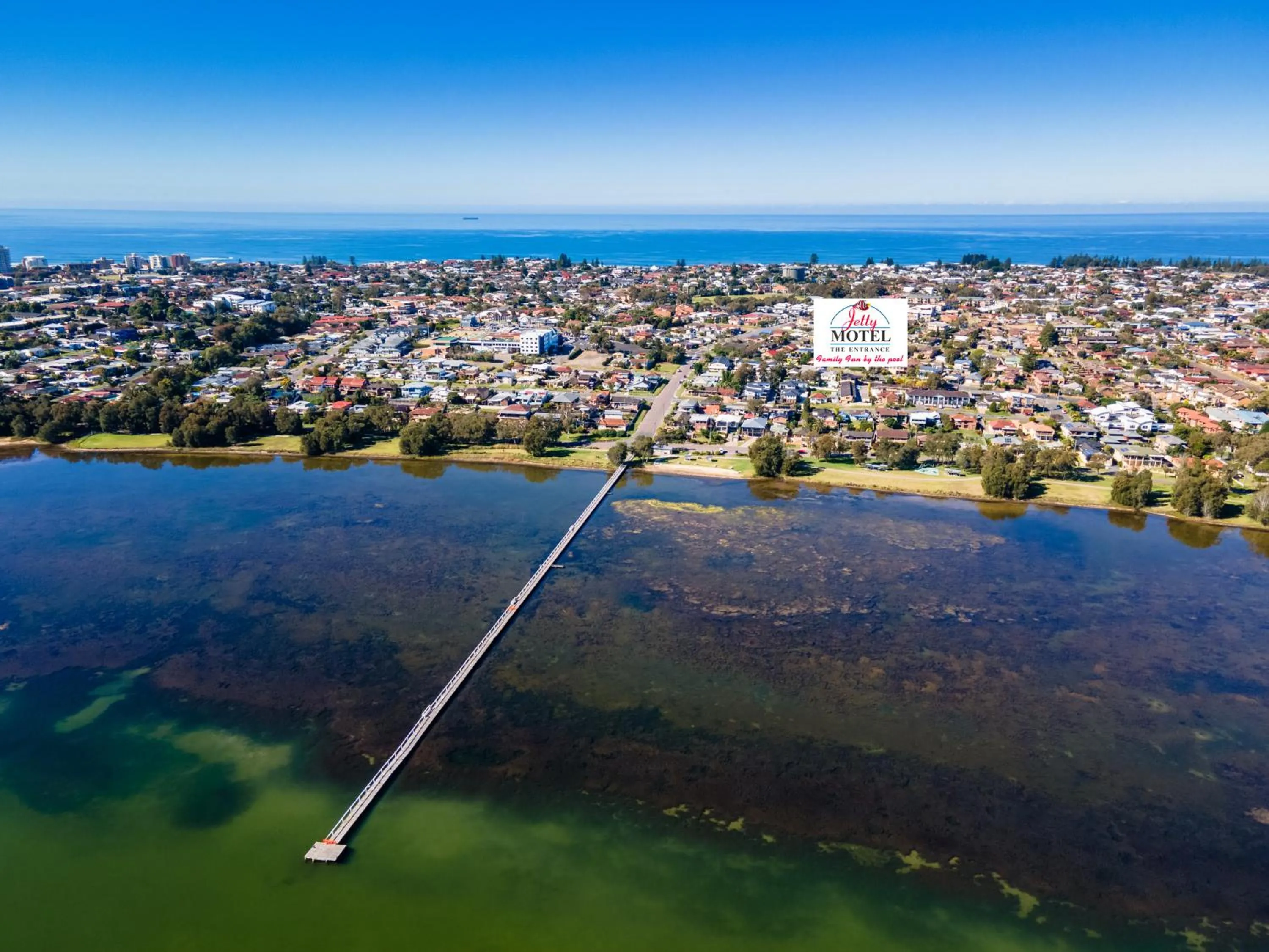 Bird's eye view in Jetty Motel The Entrance