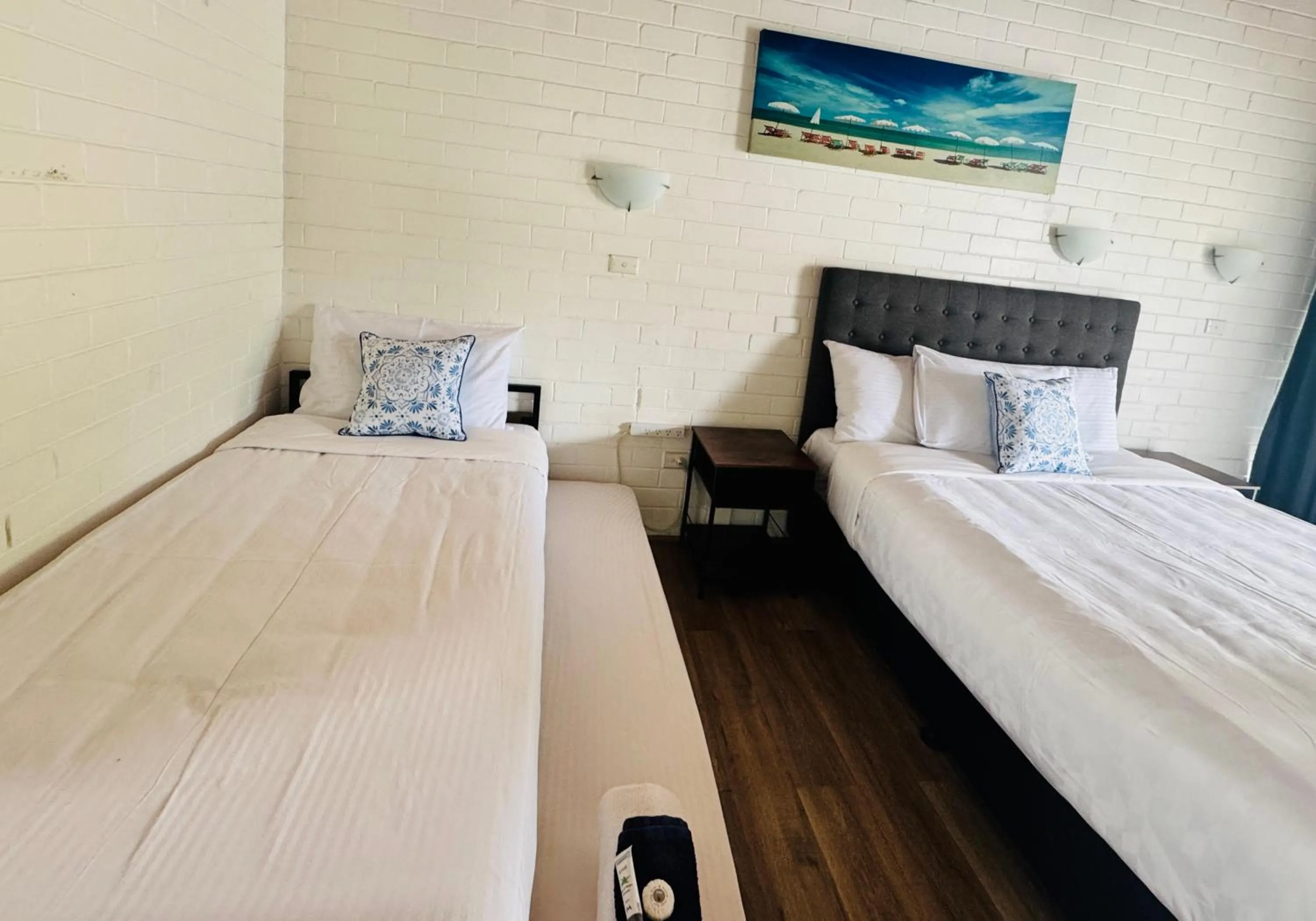 Bed in Jetty Motel The Entrance