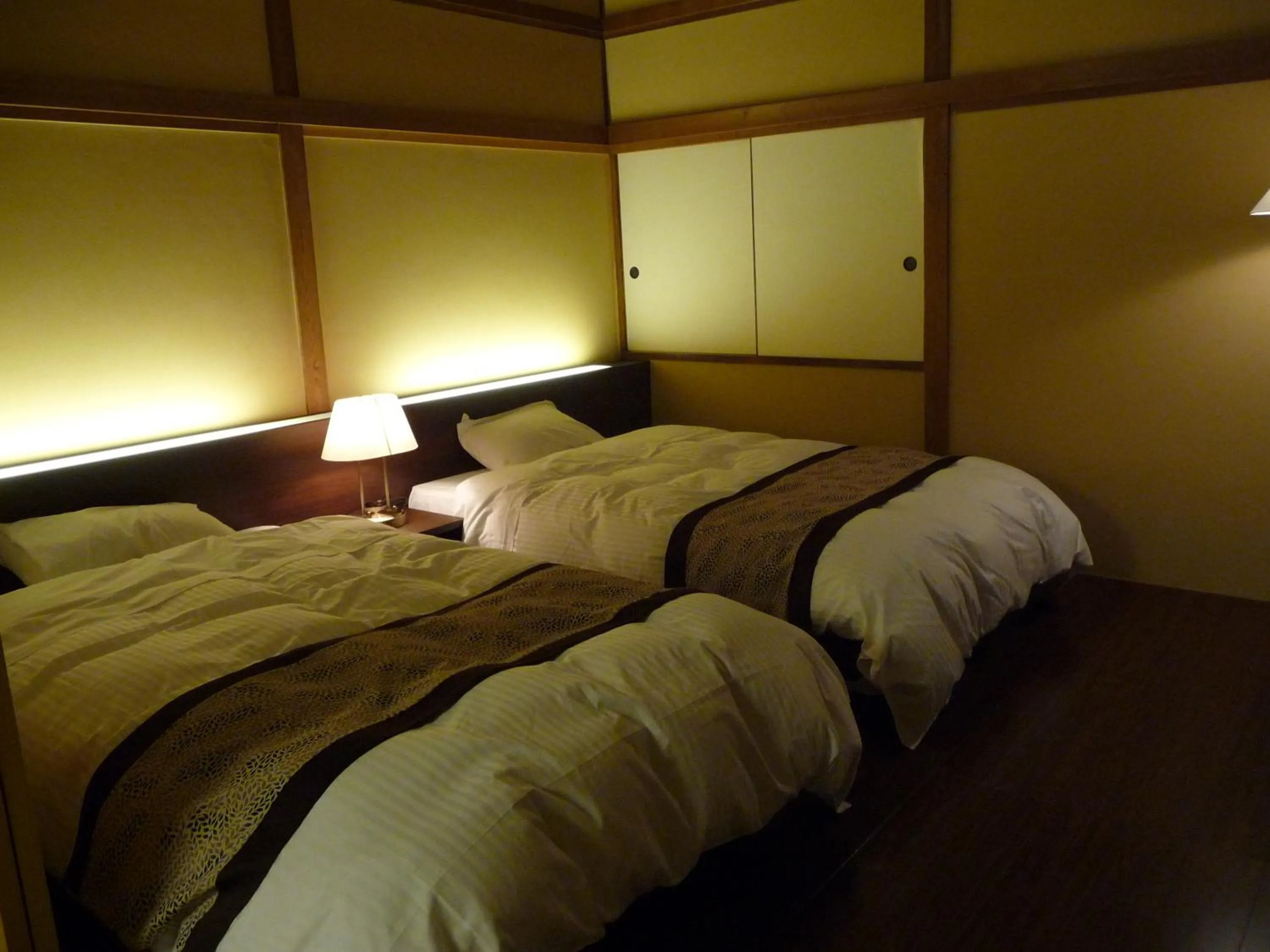 Bed in Jizokan Matsuya Ryokan