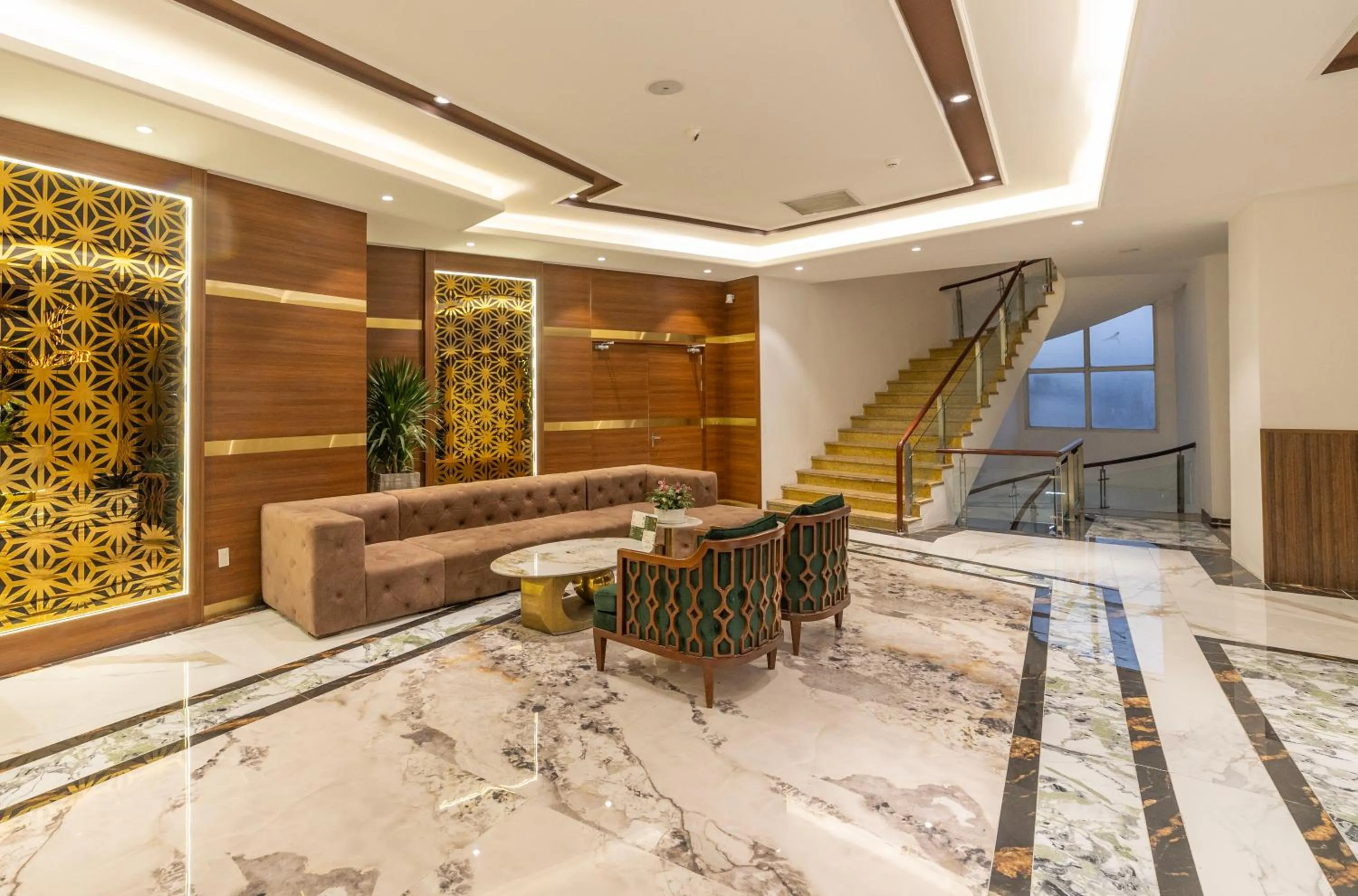 Lobby or reception in The Western Hill Dalat Hotel