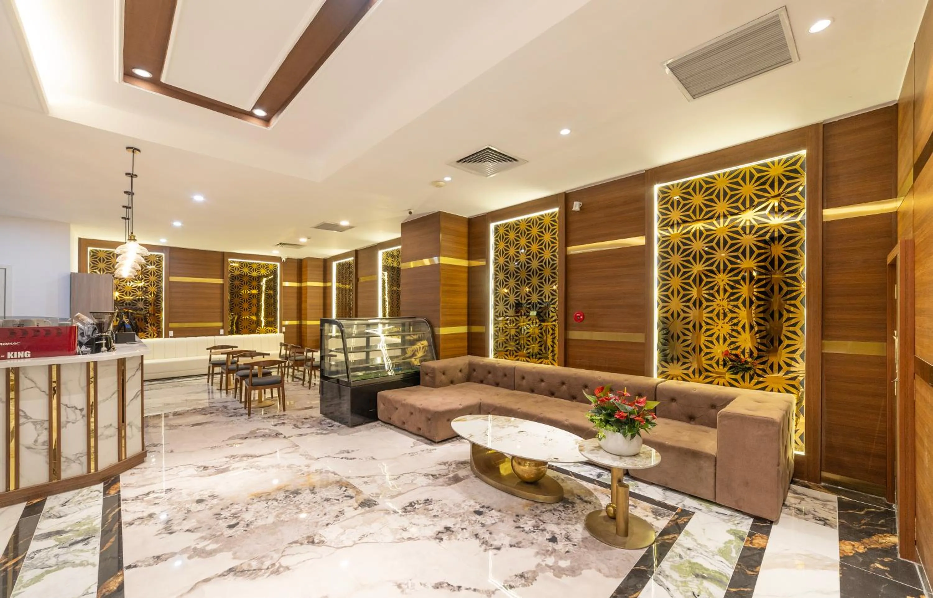 Lobby or reception in The Western Hill Dalat Hotel