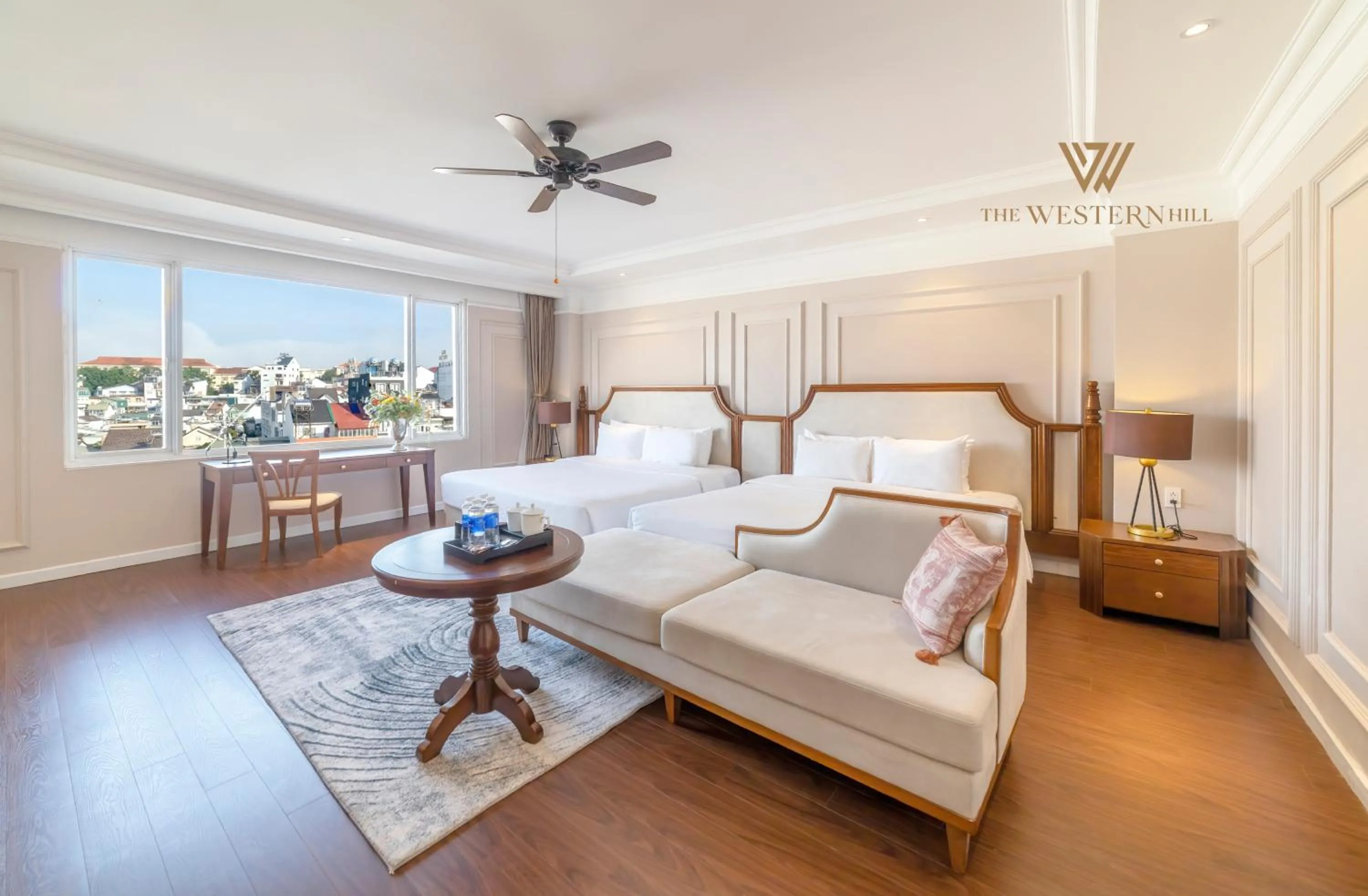 Bedroom, Bed in The Western Hill Dalat Hotel