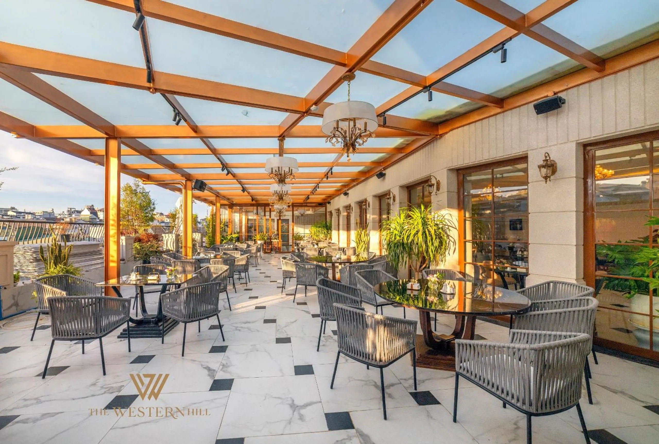 Restaurant/places to eat in The Western Hill Dalat Hotel