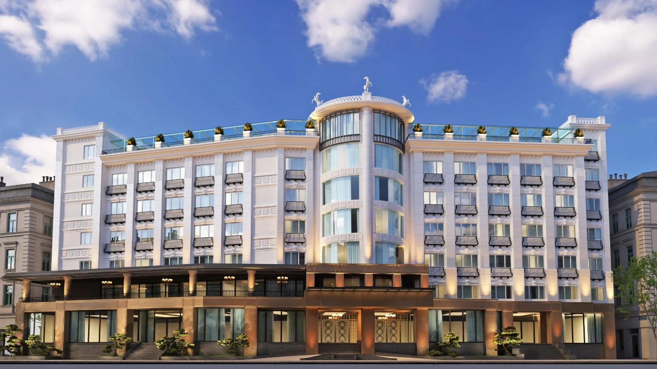 Property building in The Western Hill Dalat Hotel