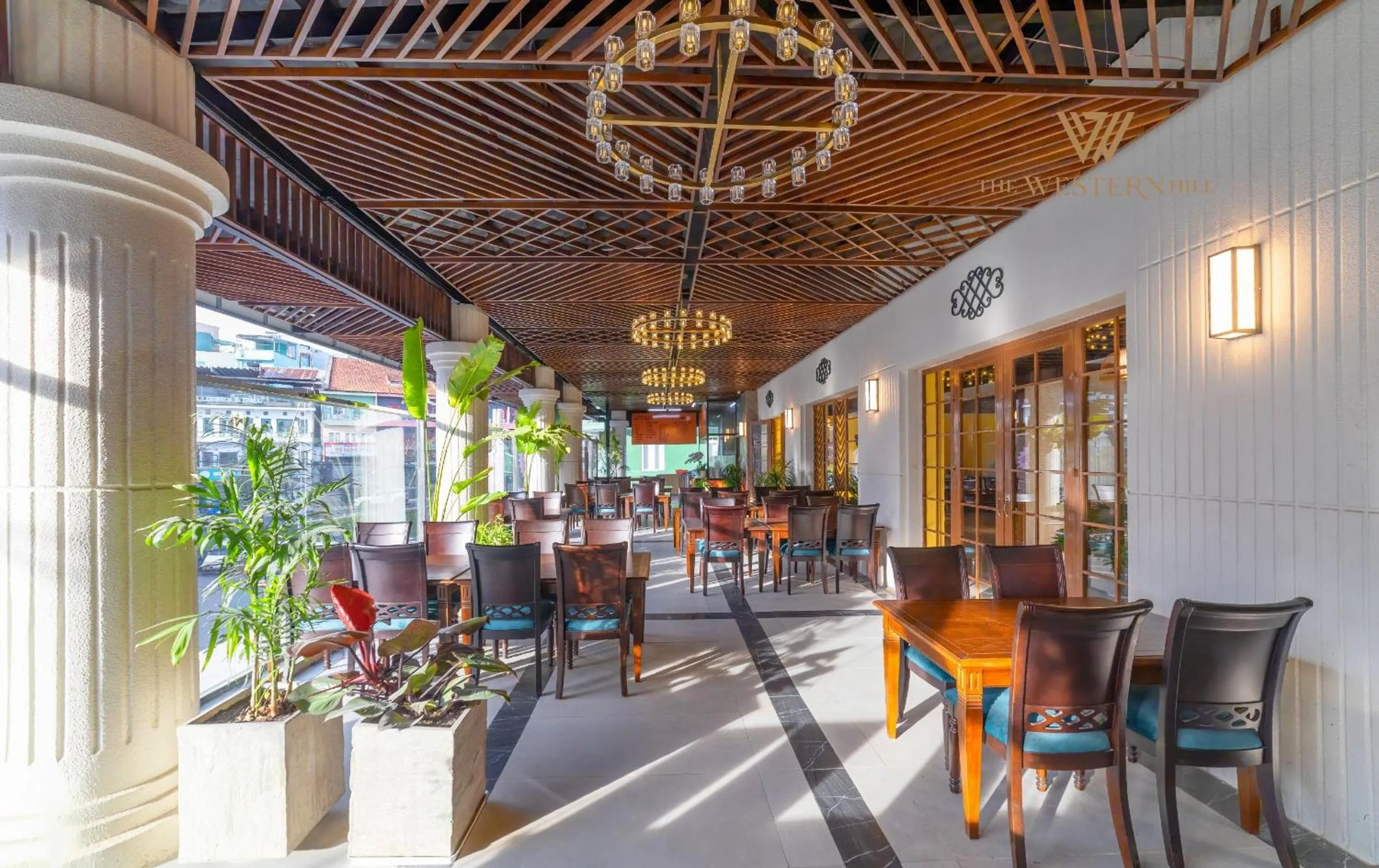 Restaurant/places to eat in The Western Hill Dalat Hotel