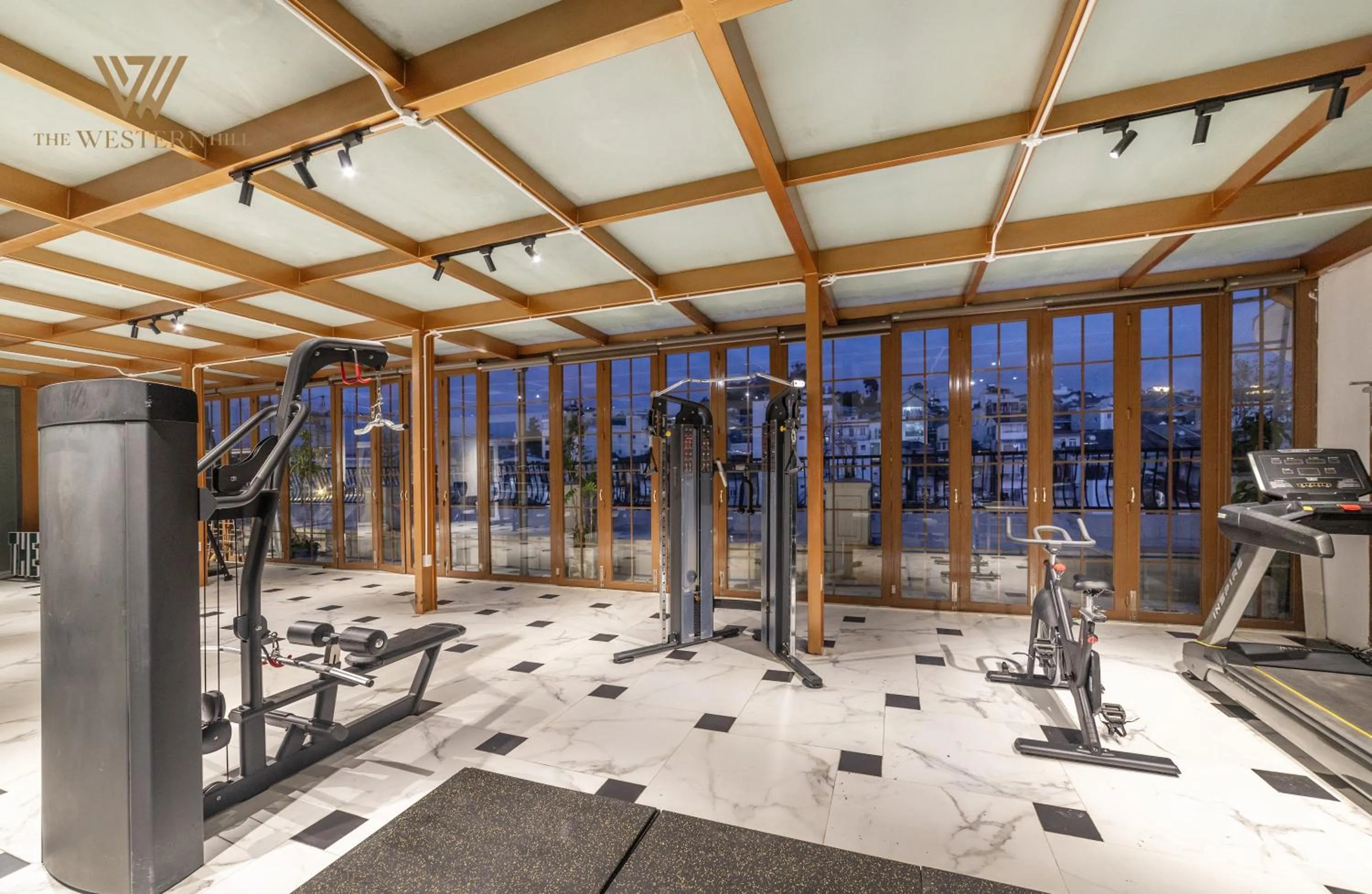 Fitness centre/facilities in The Western Hill Dalat Hotel