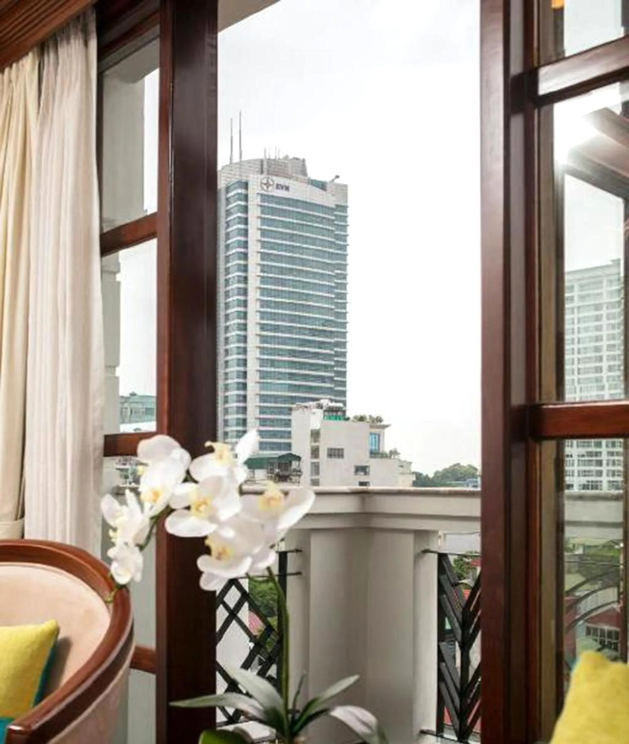 Balcony/Terrace in Thien Thai Hotel & Spa