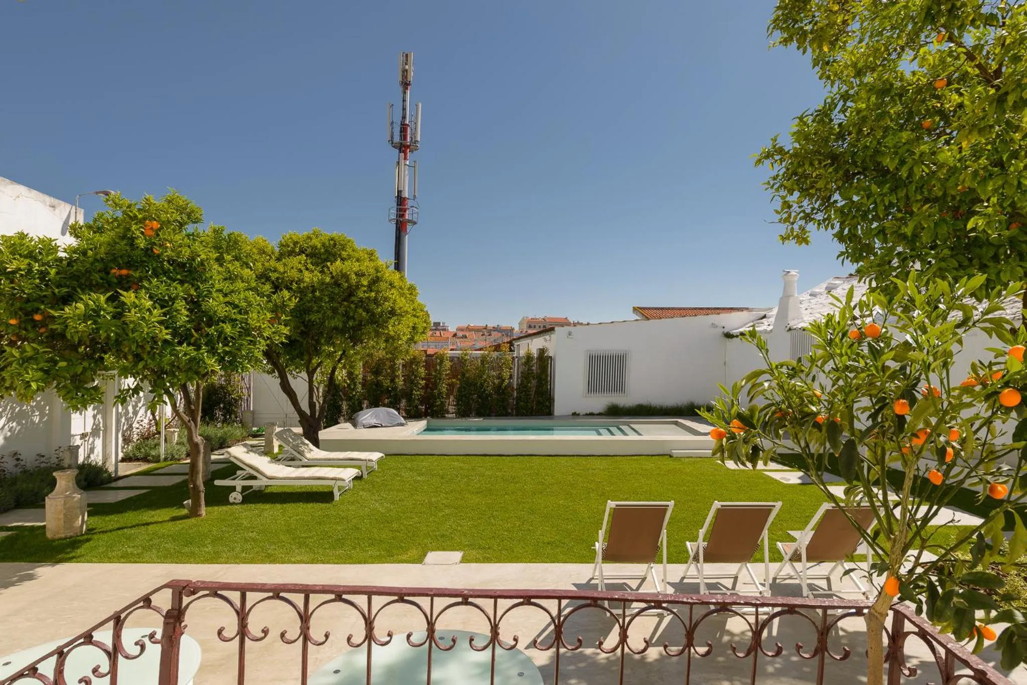 Garden view in Dona Graca Lisbon Apartments