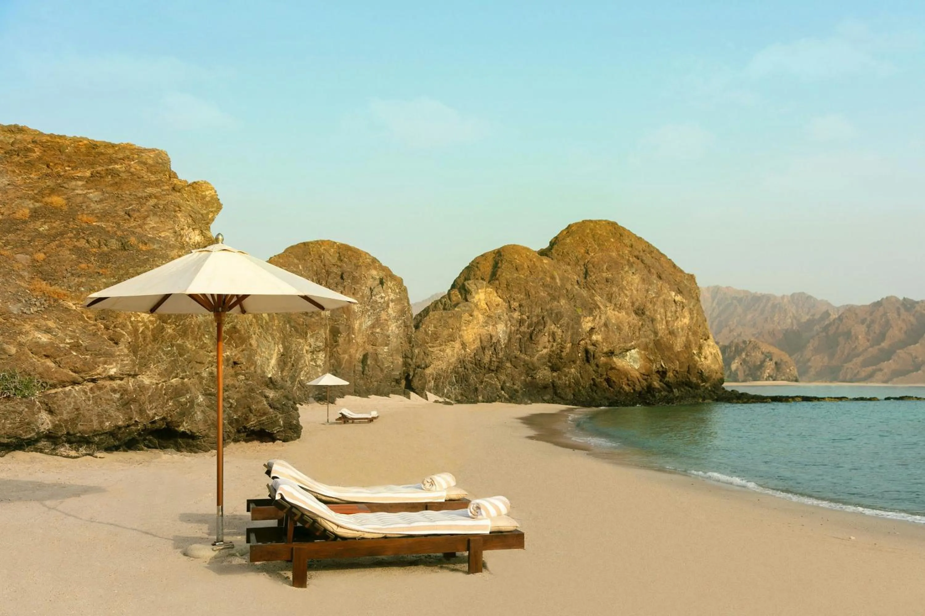 Beach in Al Bustan Palace, a Ritz-Carlton Hotel