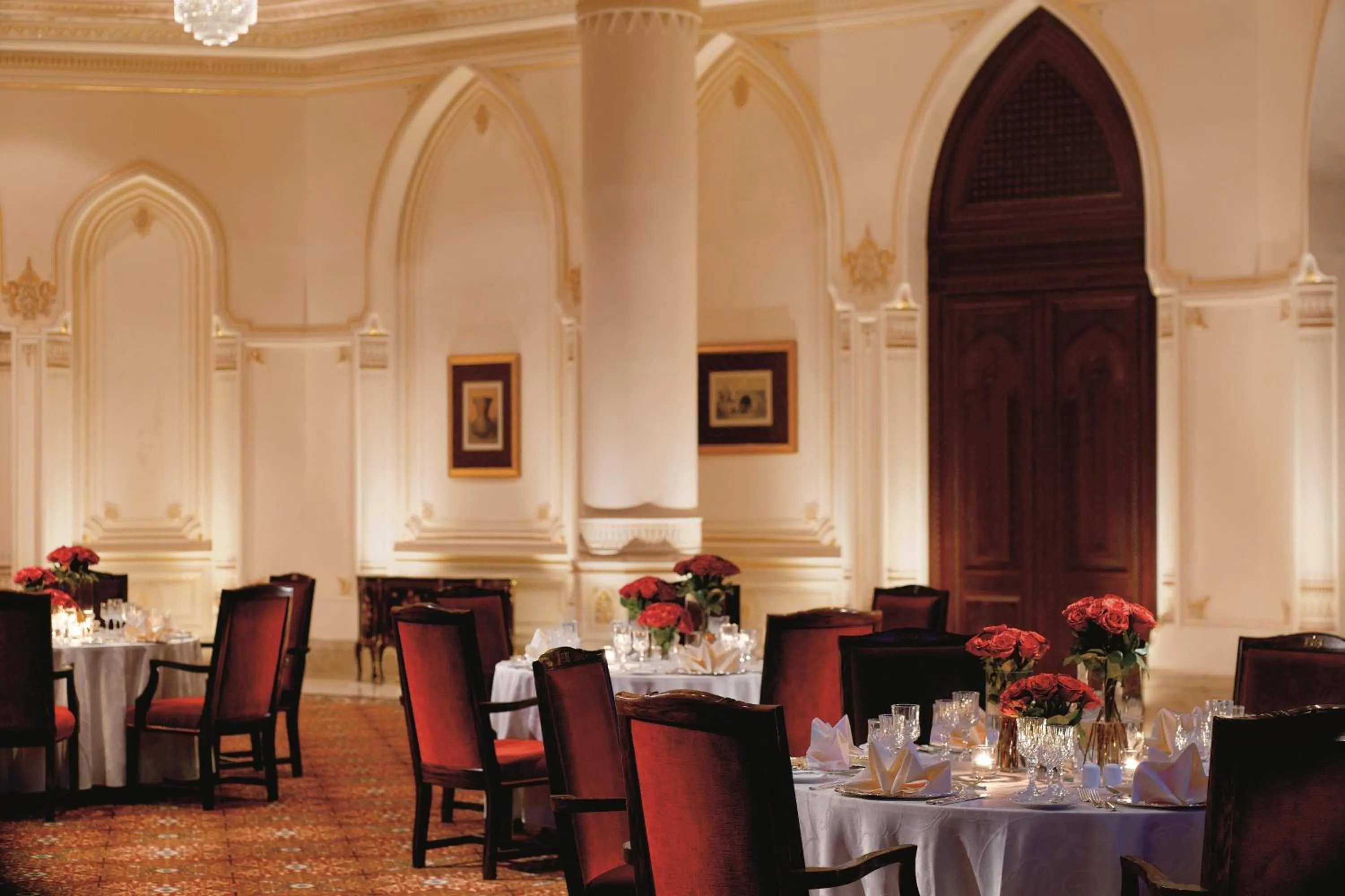 Lobby or reception in Al Bustan Palace, a Ritz-Carlton Hotel