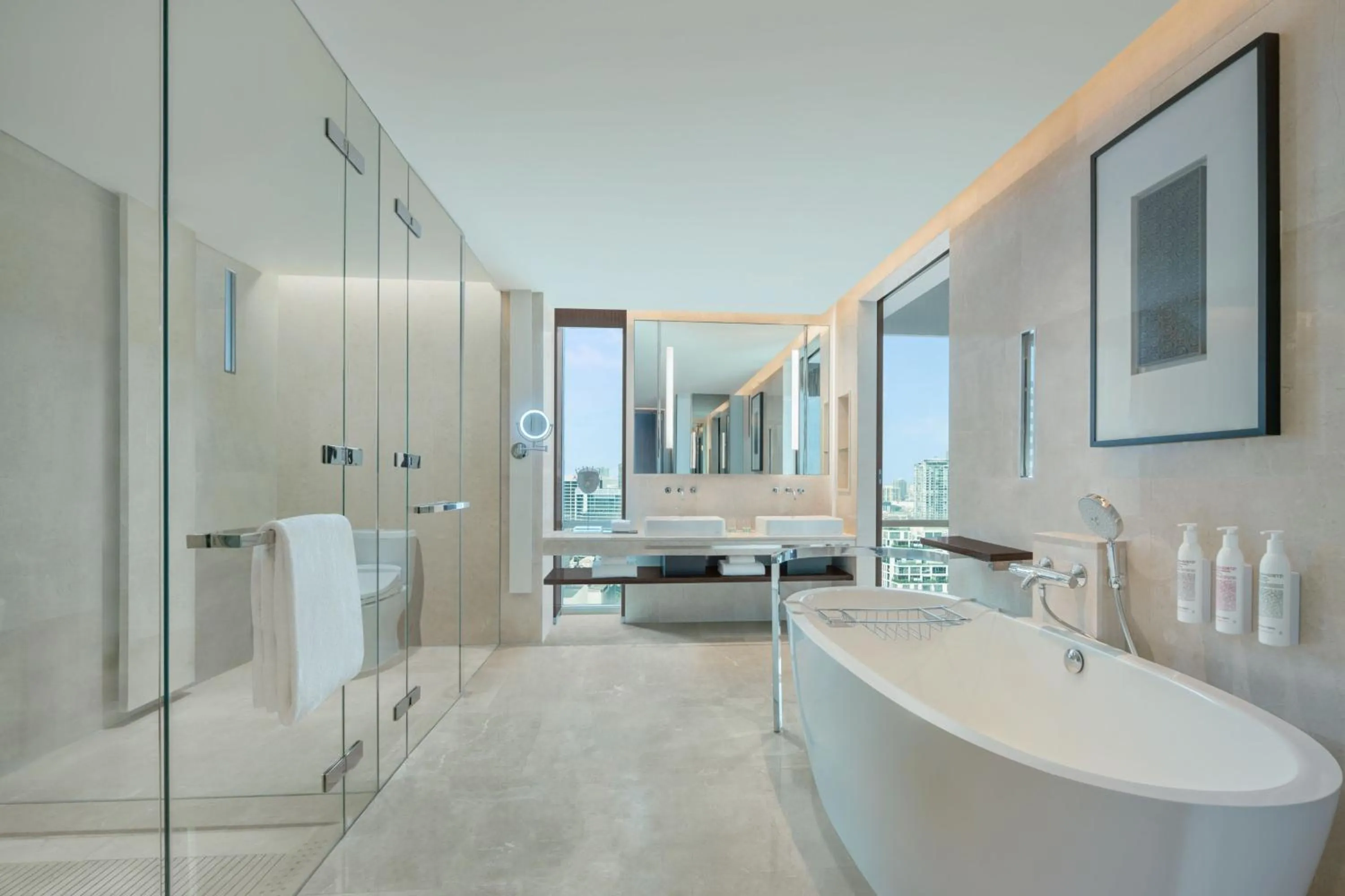 Bathroom in Le Meridien Bangkok