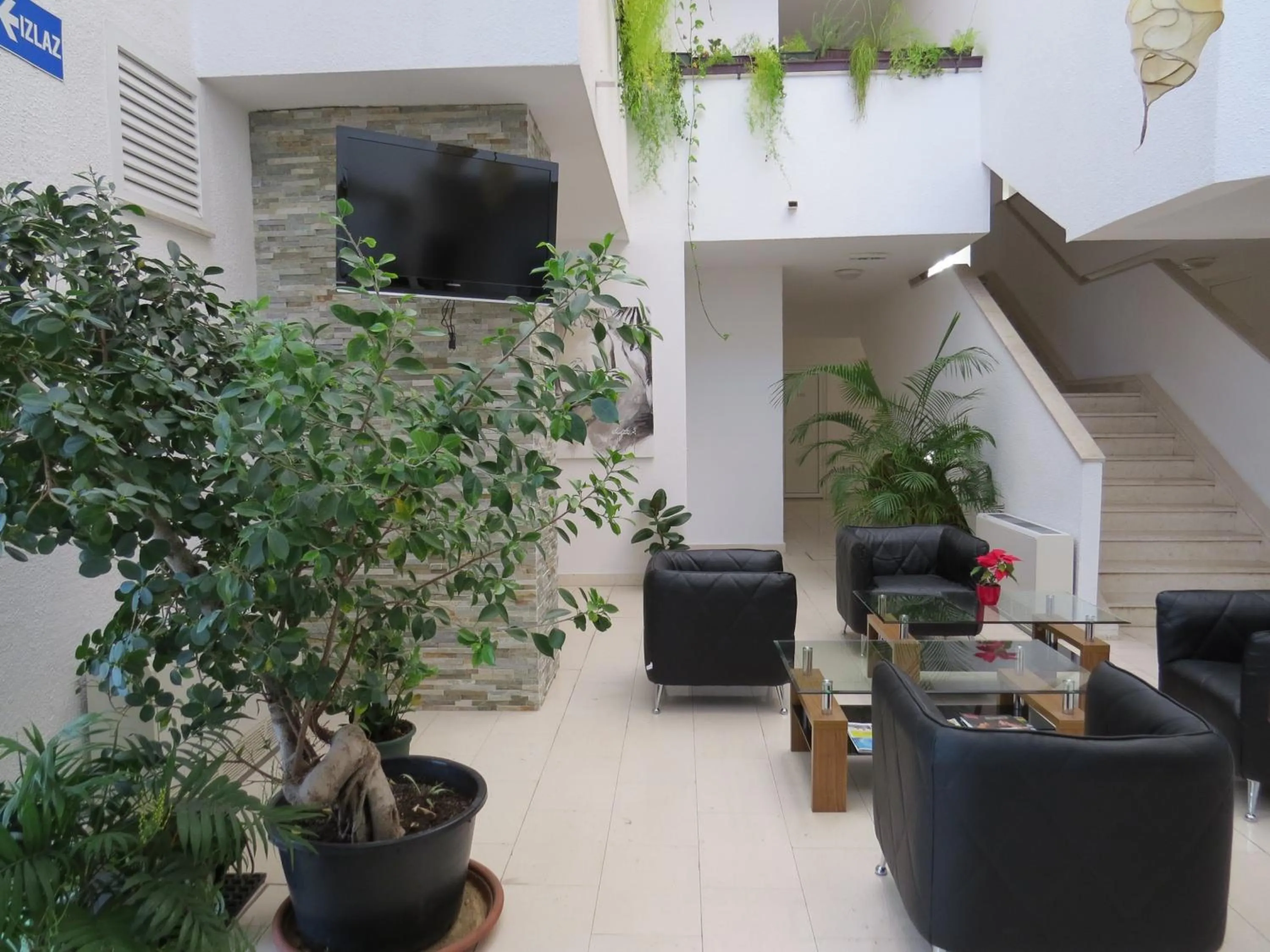 Lobby or reception in Hotel Ballet School