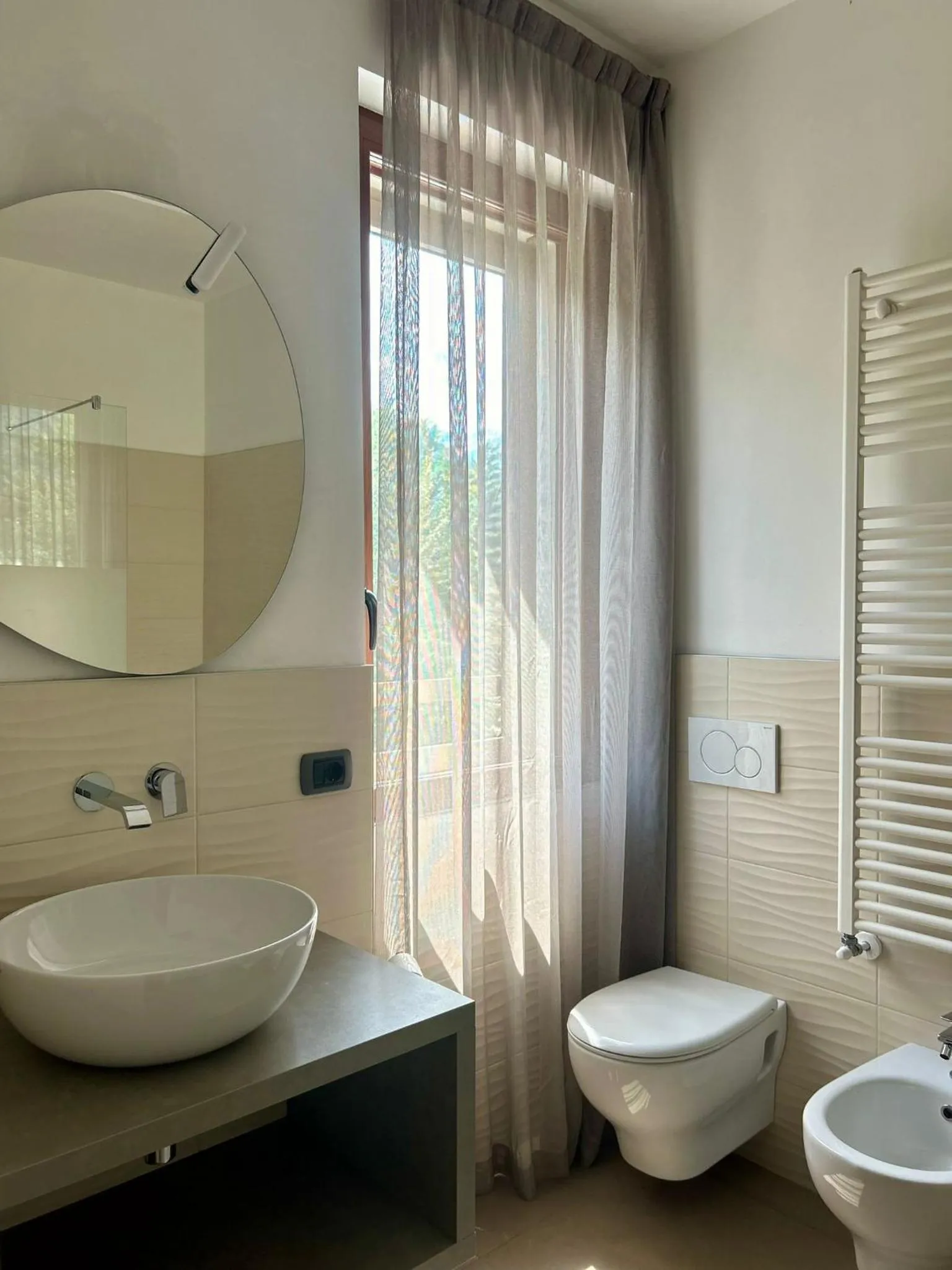 Bathroom in Hotel Maloia