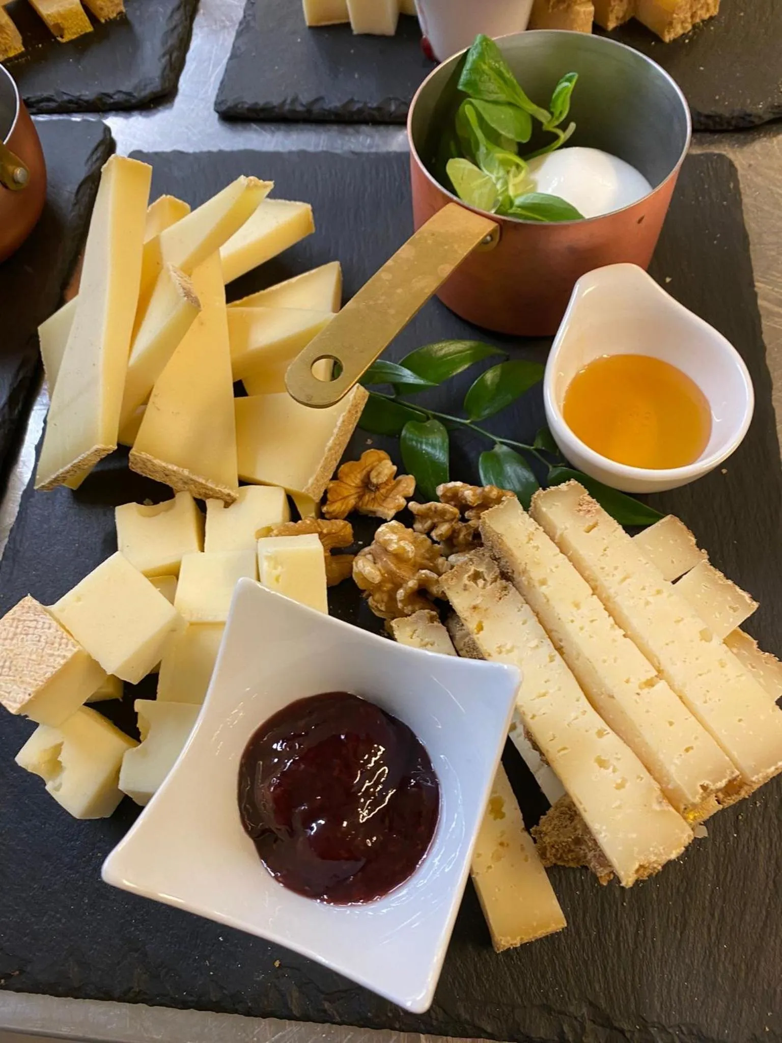 Food in Hotel Maloia