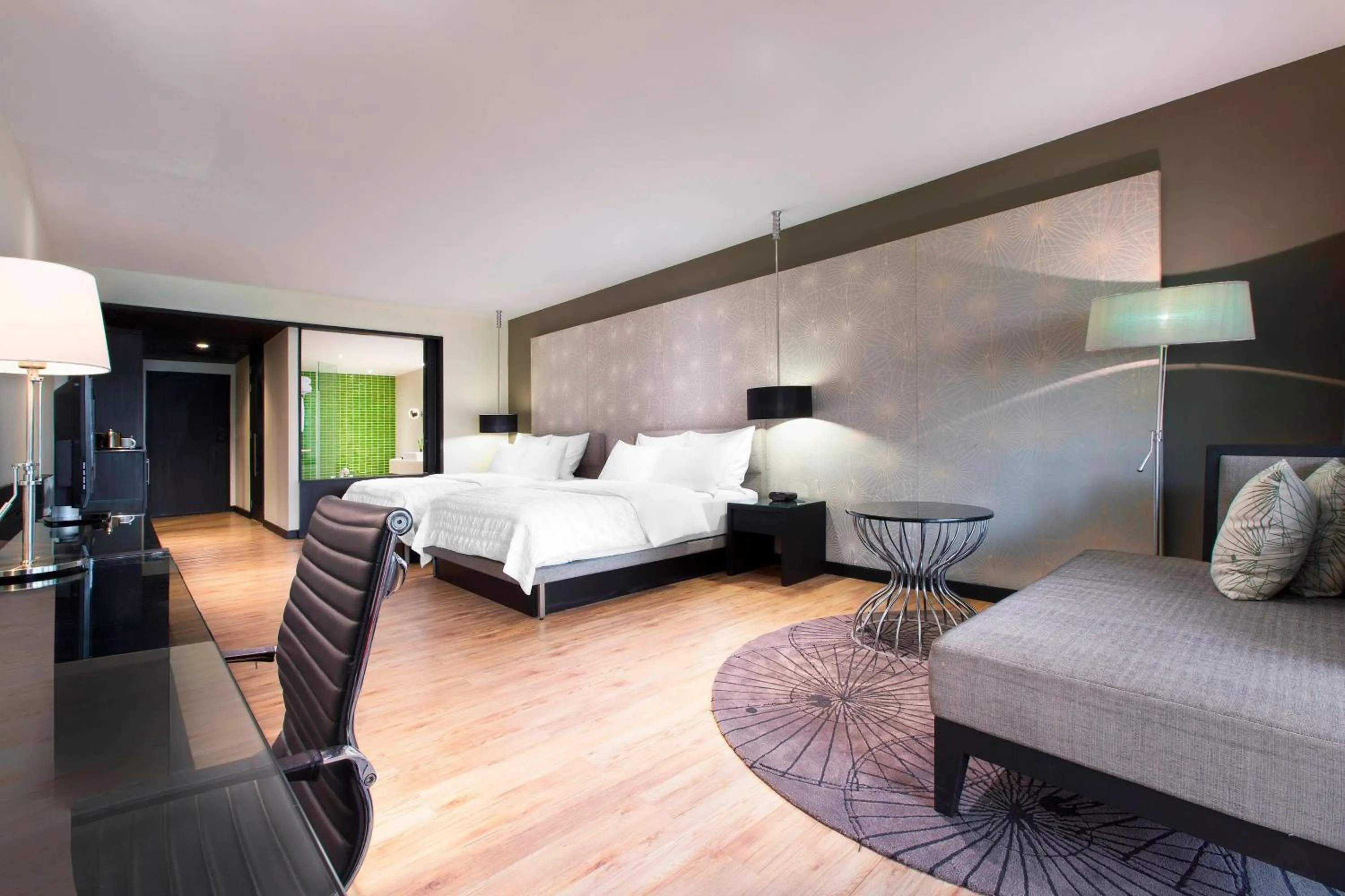 Photo of the whole room, Bed in Le Meridien Chiang Rai Resort, Thailand