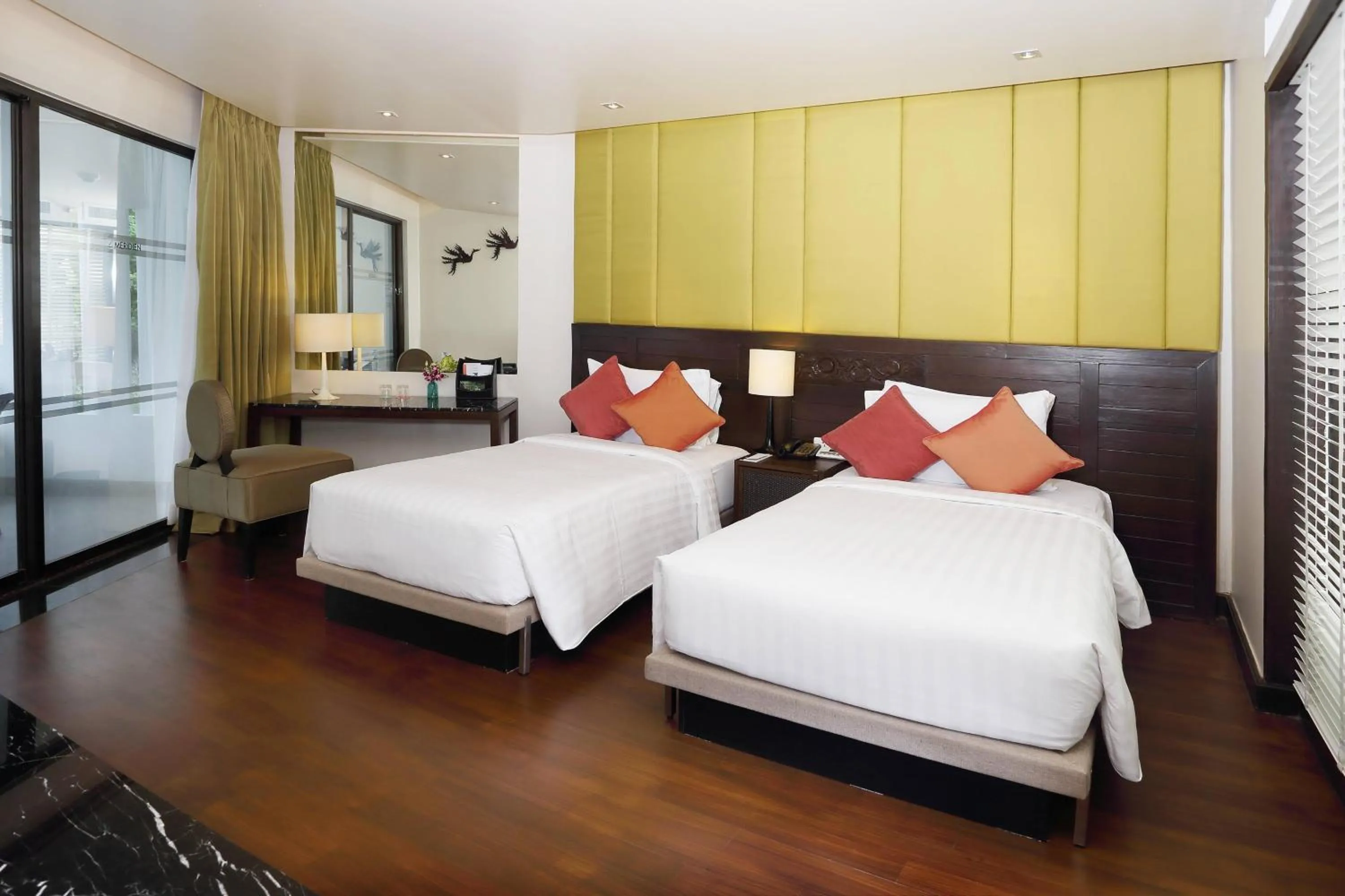 Bedroom, Bed in Le Meridien Phuket Beach Resort