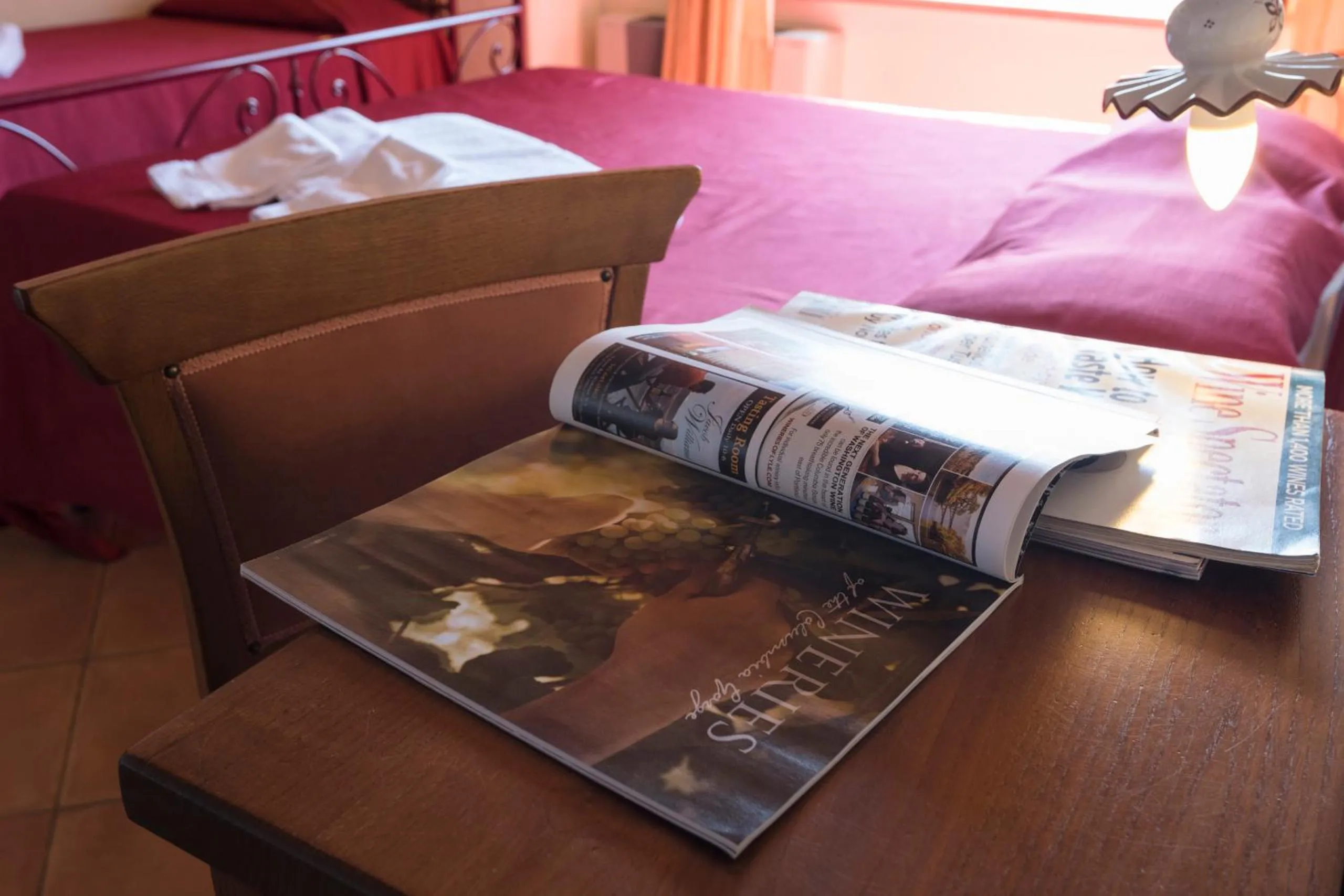 Bed in Bed & Breakfast Suvereto