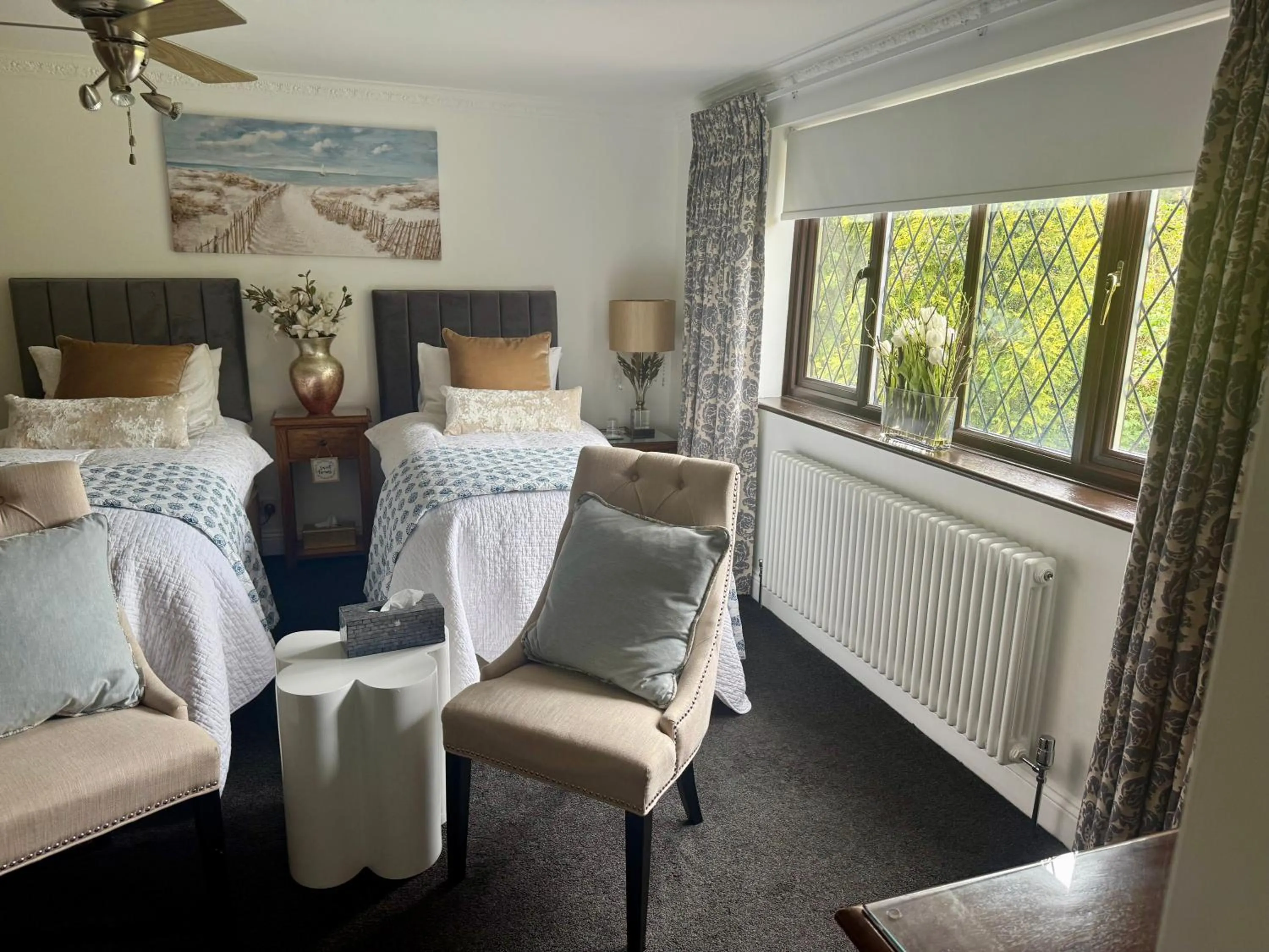 Bed in Beechwood B and B