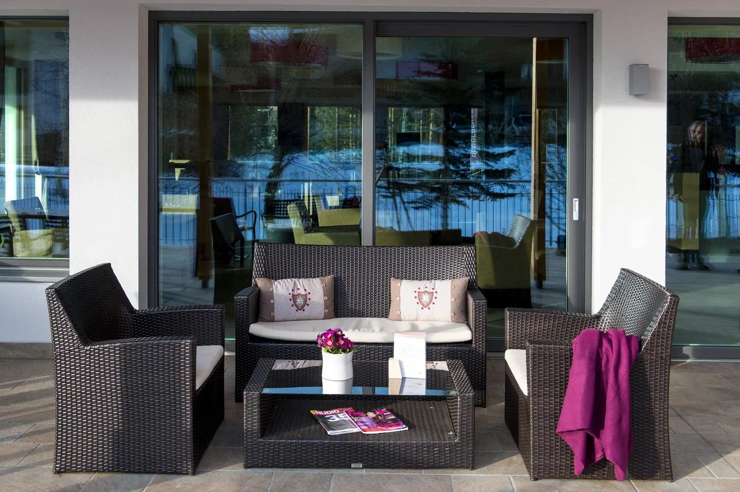 Lounge or bar in Hotel Regglbergerhof