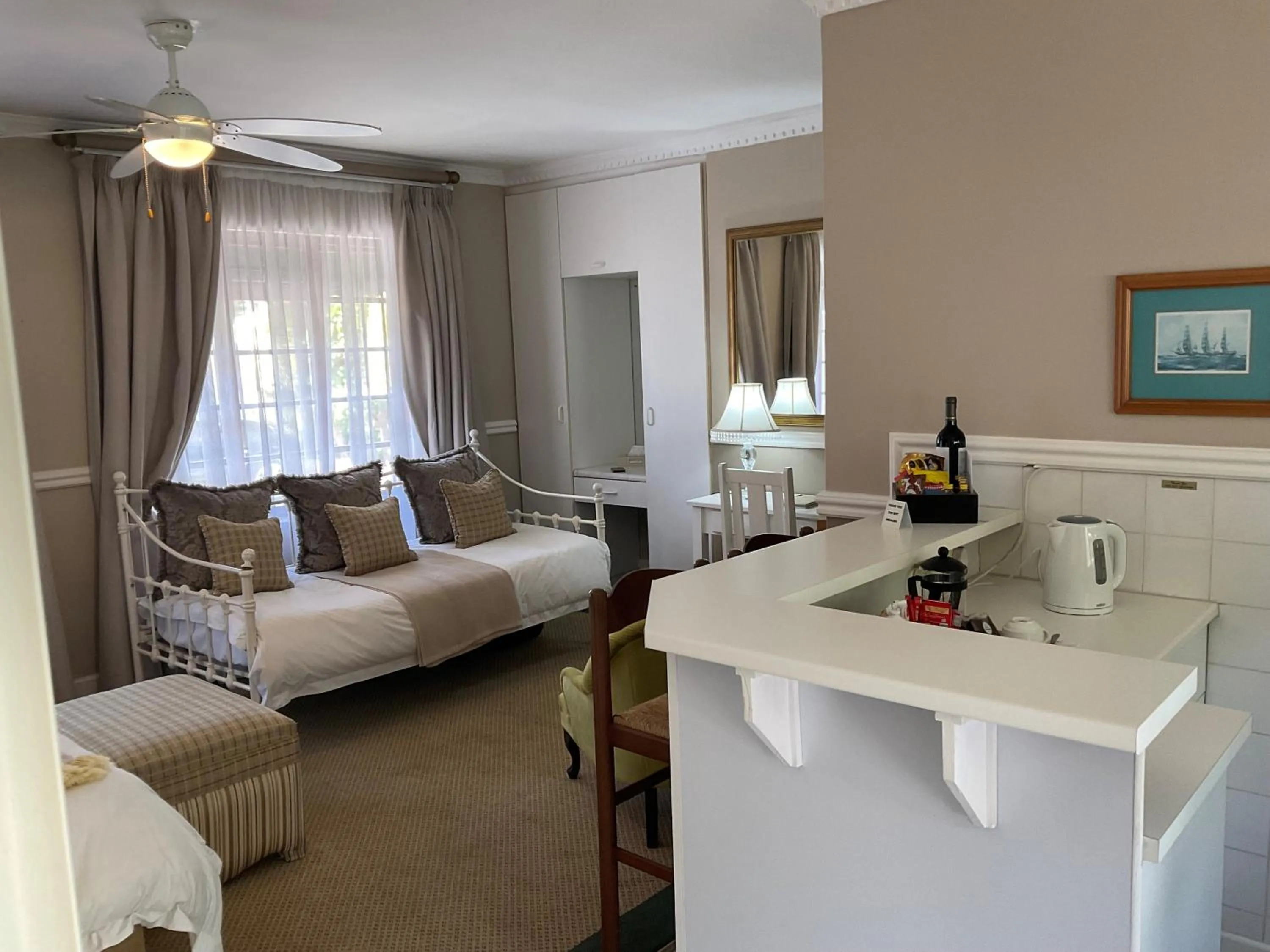 Bed in Brighton Lodge - #Solar Energy #No Loadshedding