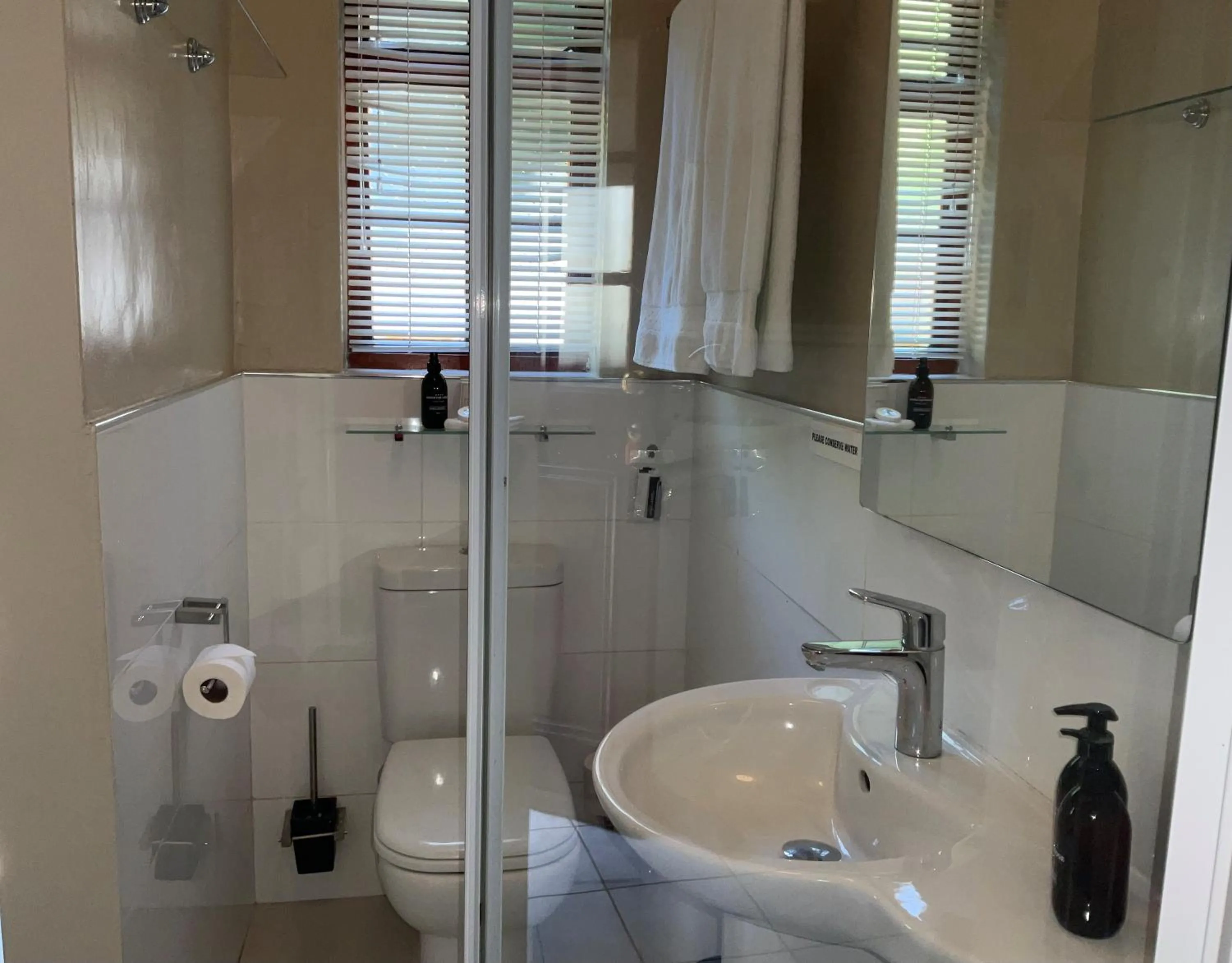 Bathroom in Brighton Lodge - #Solar Energy #No Loadshedding