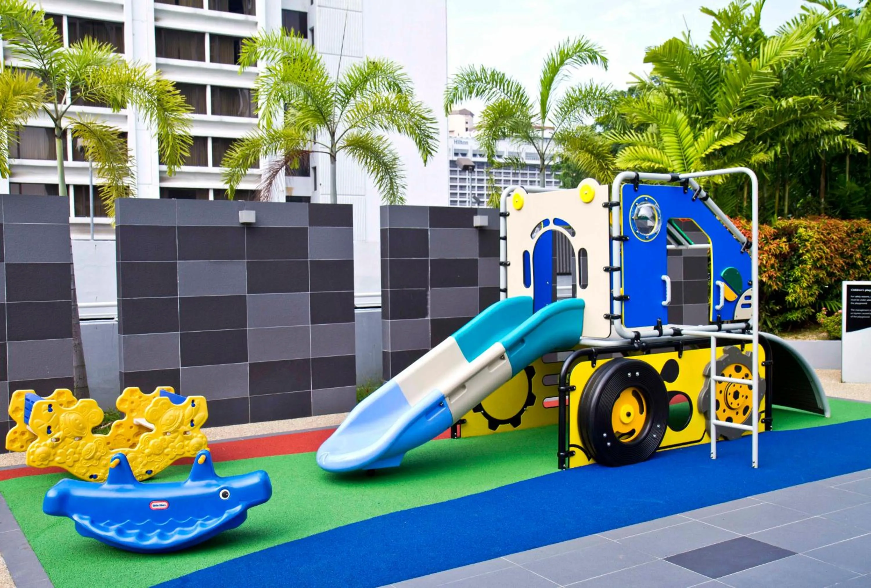 Children play ground in Novotel Living Singapore Orchard